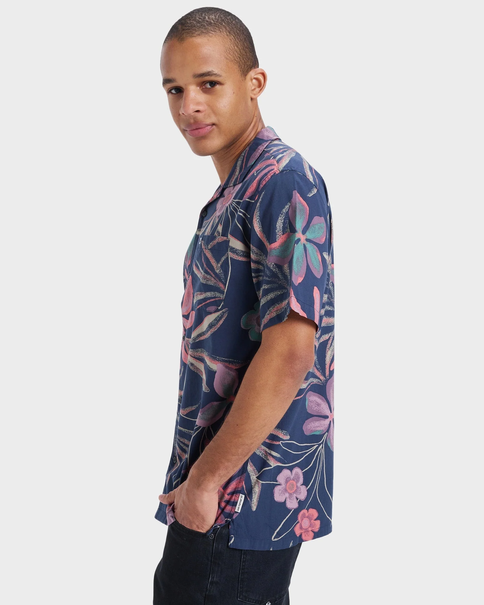 Mens Beach Club Short Sleeve Shirt