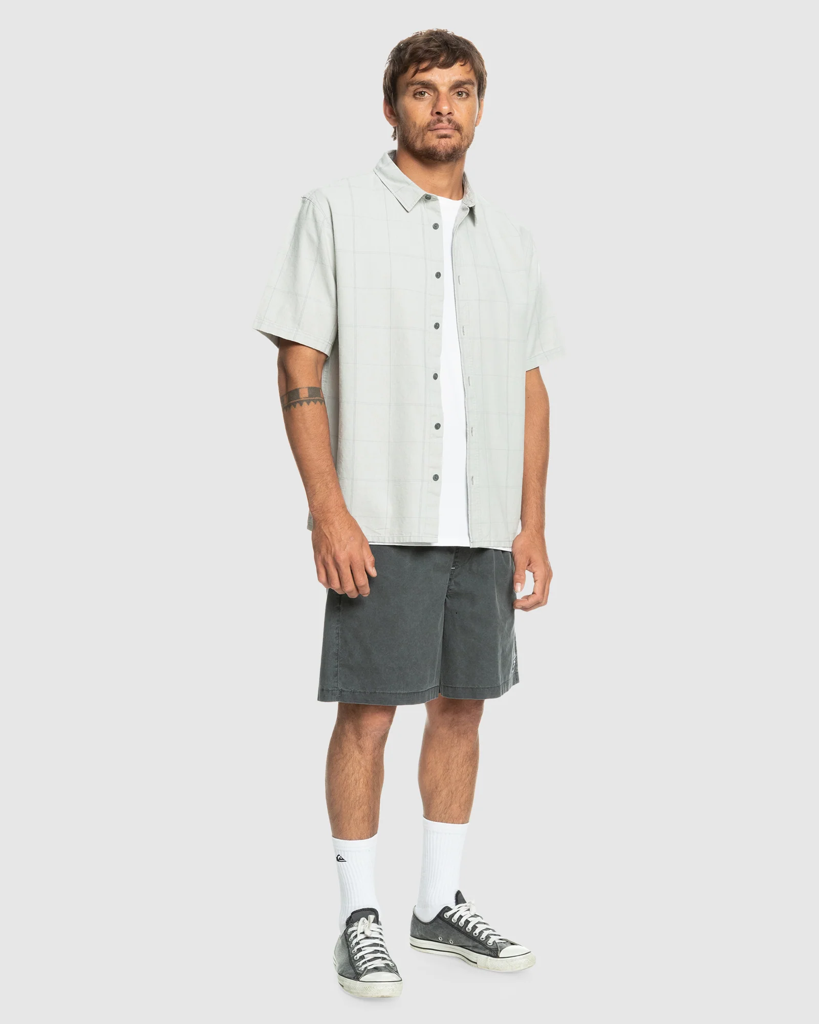 Mens Authentic Influenced Short Sleeve Shirt