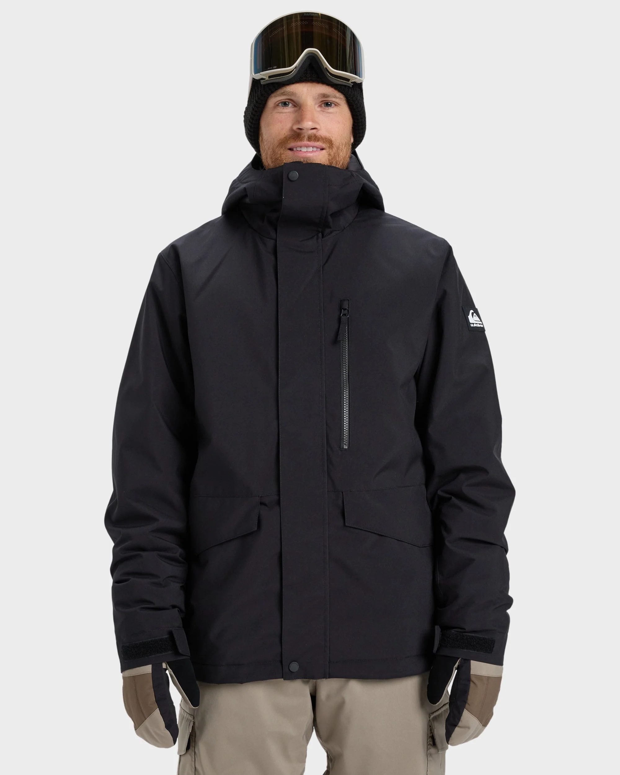 Mens Mission Solid Snow Jacket
