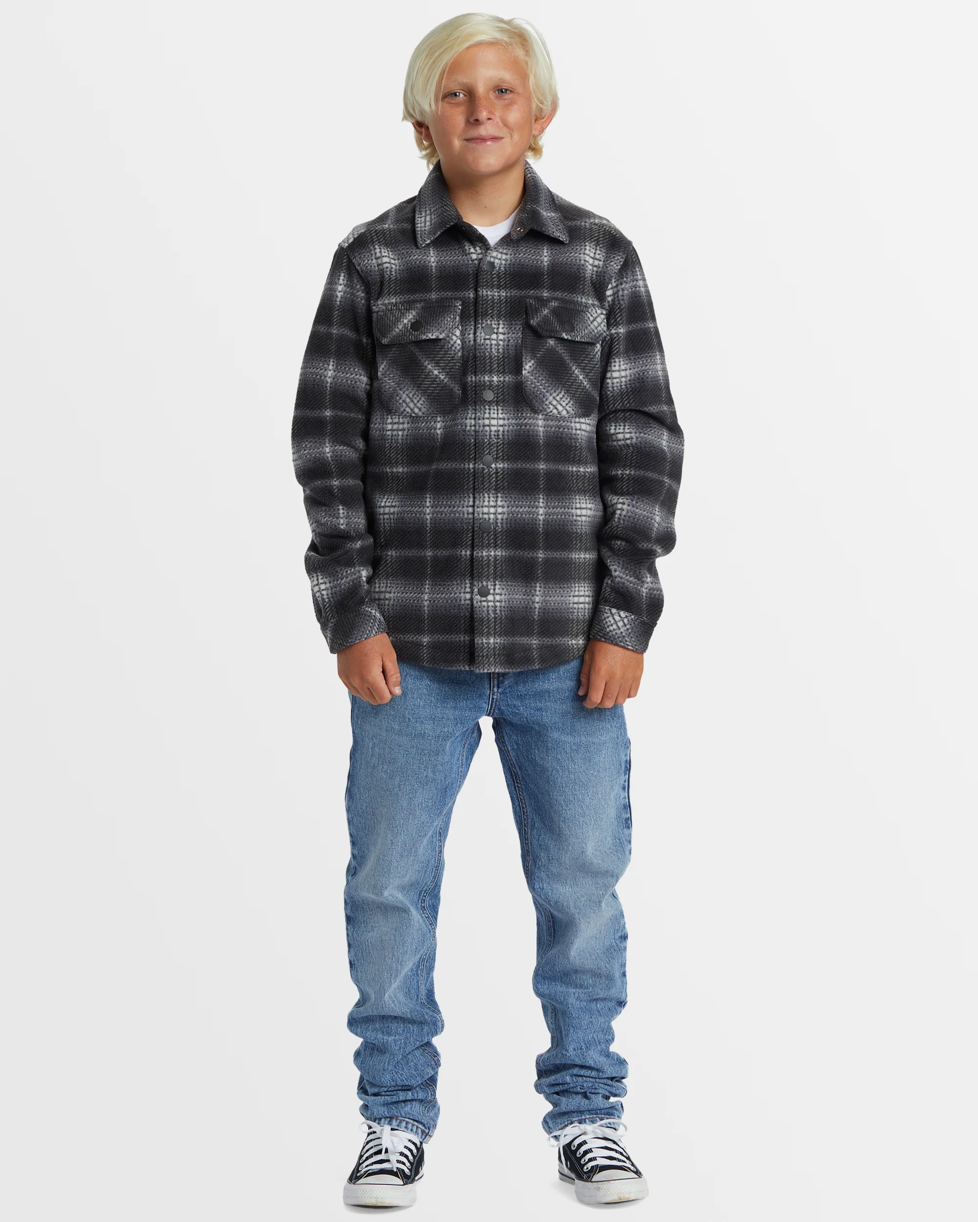 Boys 8-16 Surf Days Long Sleeve Fleece