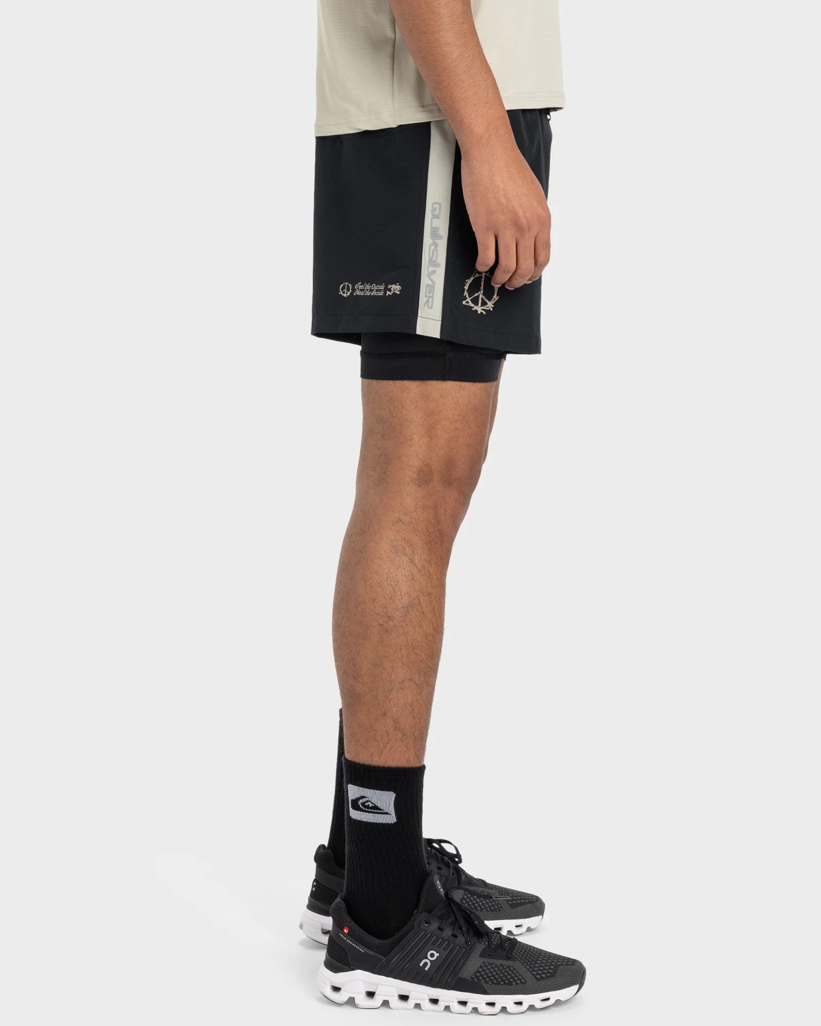Mens Keep The Pace 14 Training Hybrid Shorts