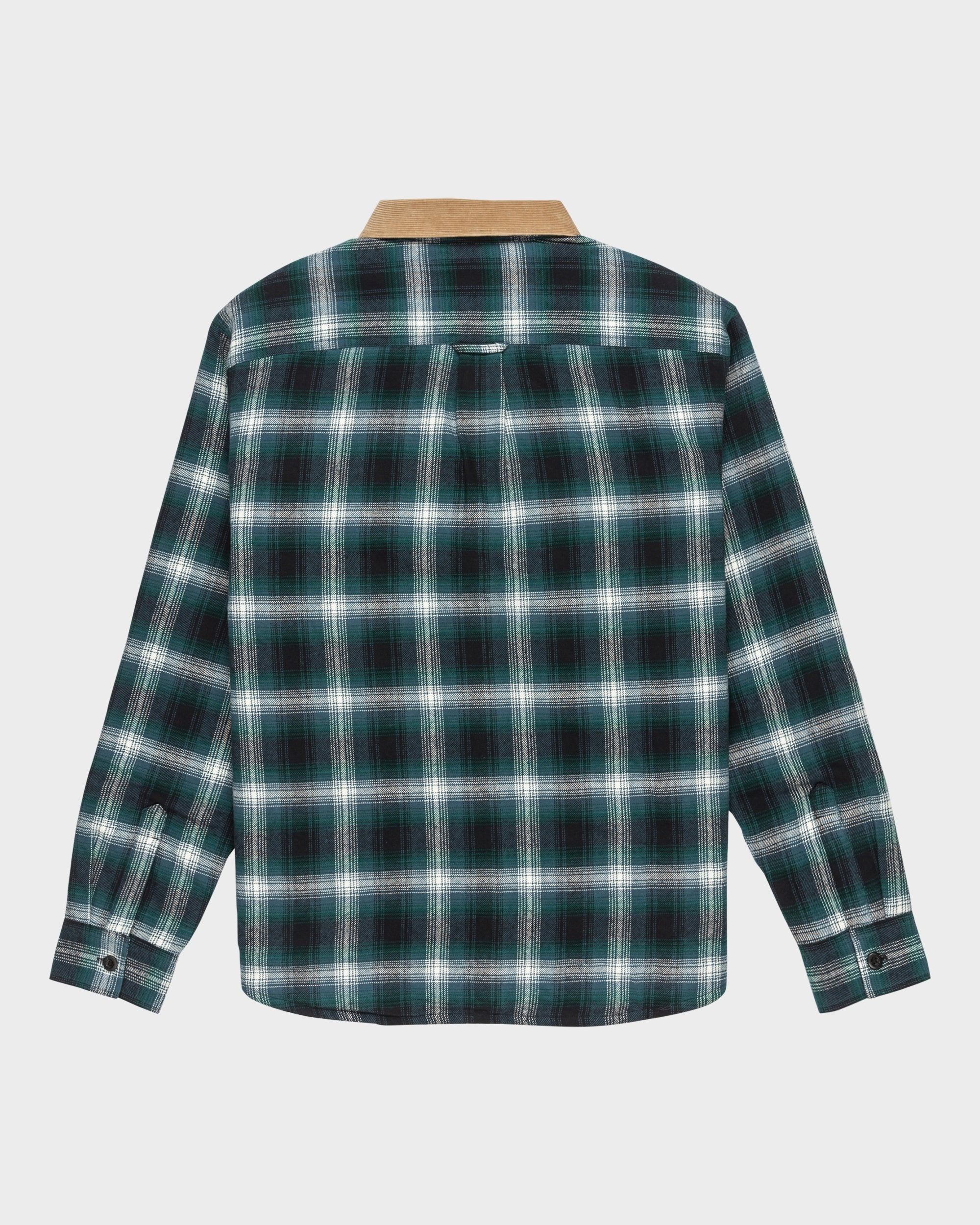 Mens Shadow Check Long Sleeve Shirt