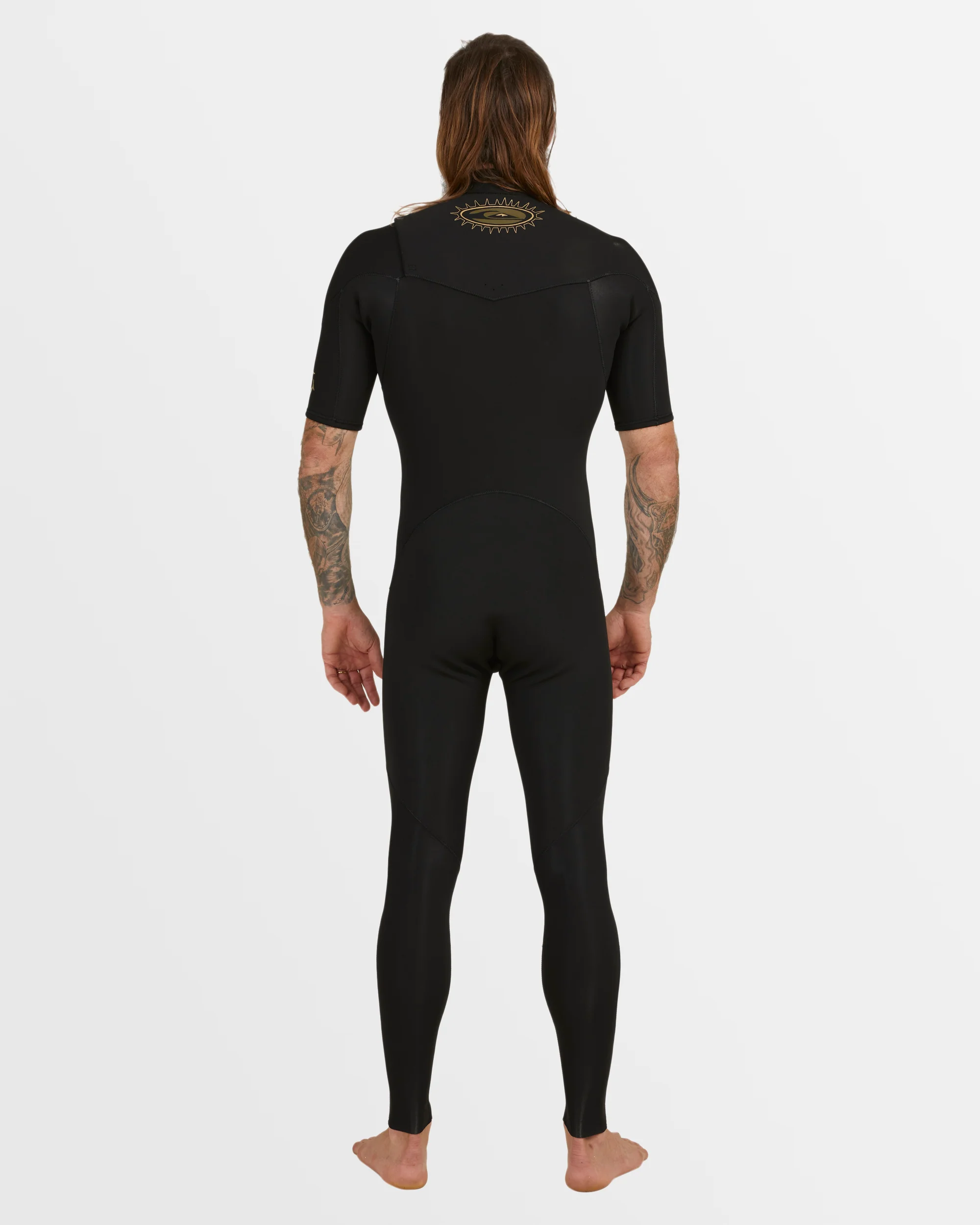 Mens 2/2mm Everyday Sessions Short Sleeve Chest Zip Springsuit