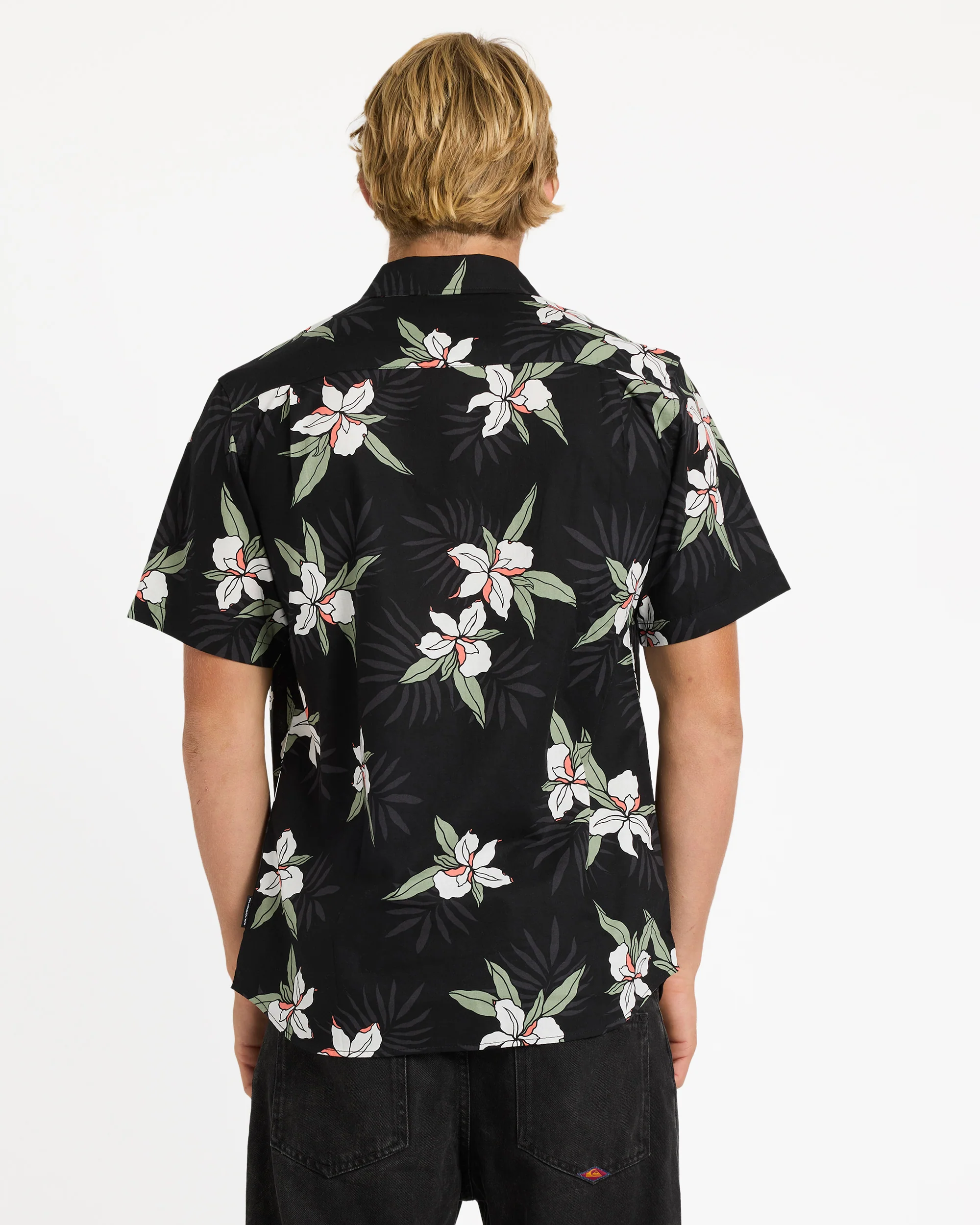 Mens Apero Classic Floral Short Sleeve Shirt