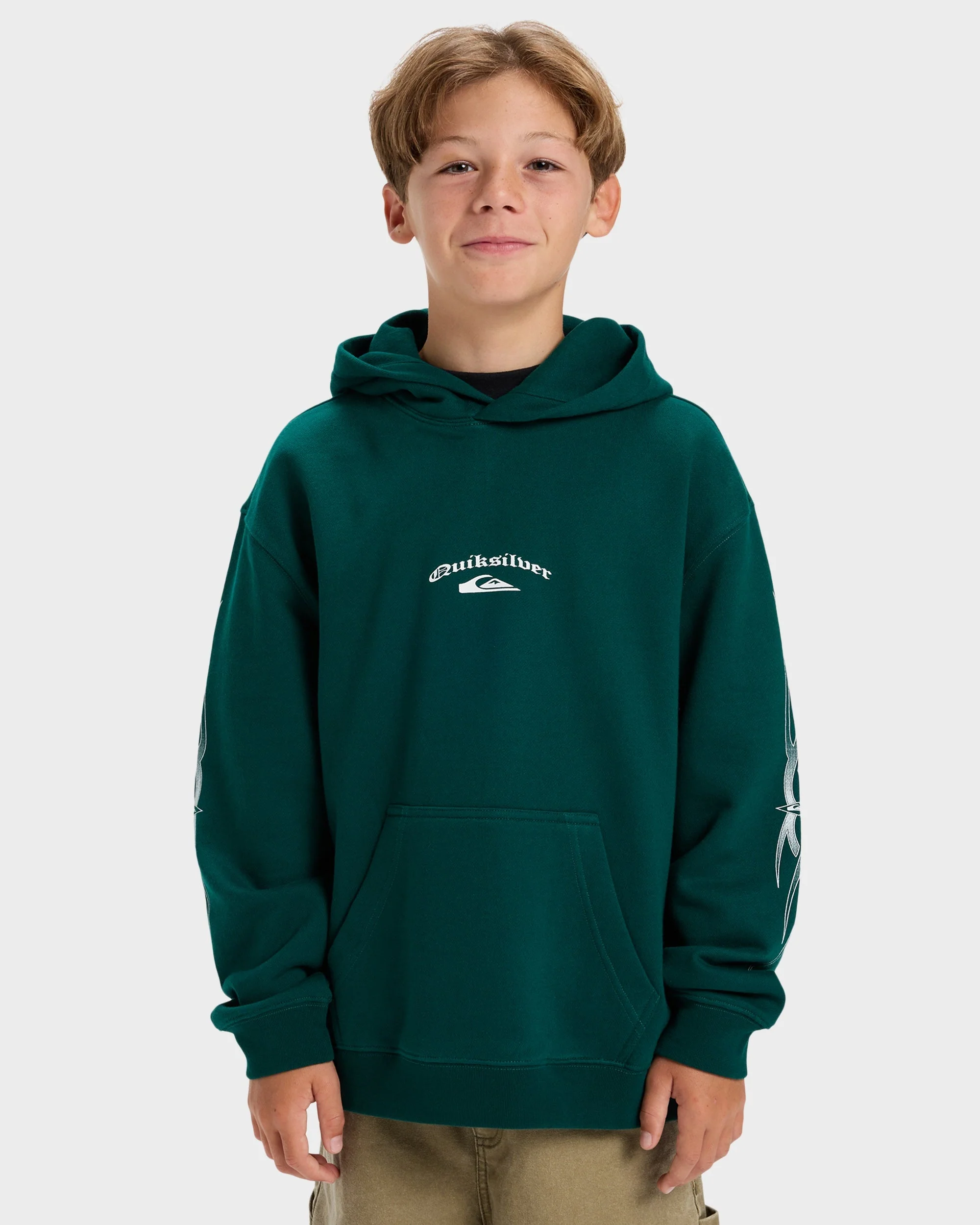 Boys 8-16 Stretch Tribal Pullover Hoodie