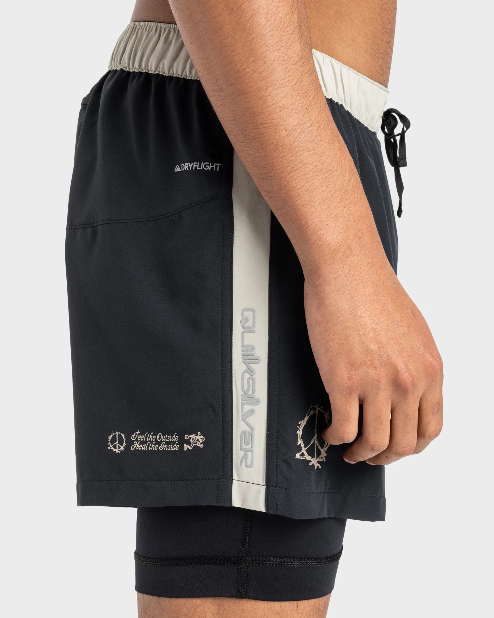 Mens Keep The Pace 14 Training Hybrid Shorts