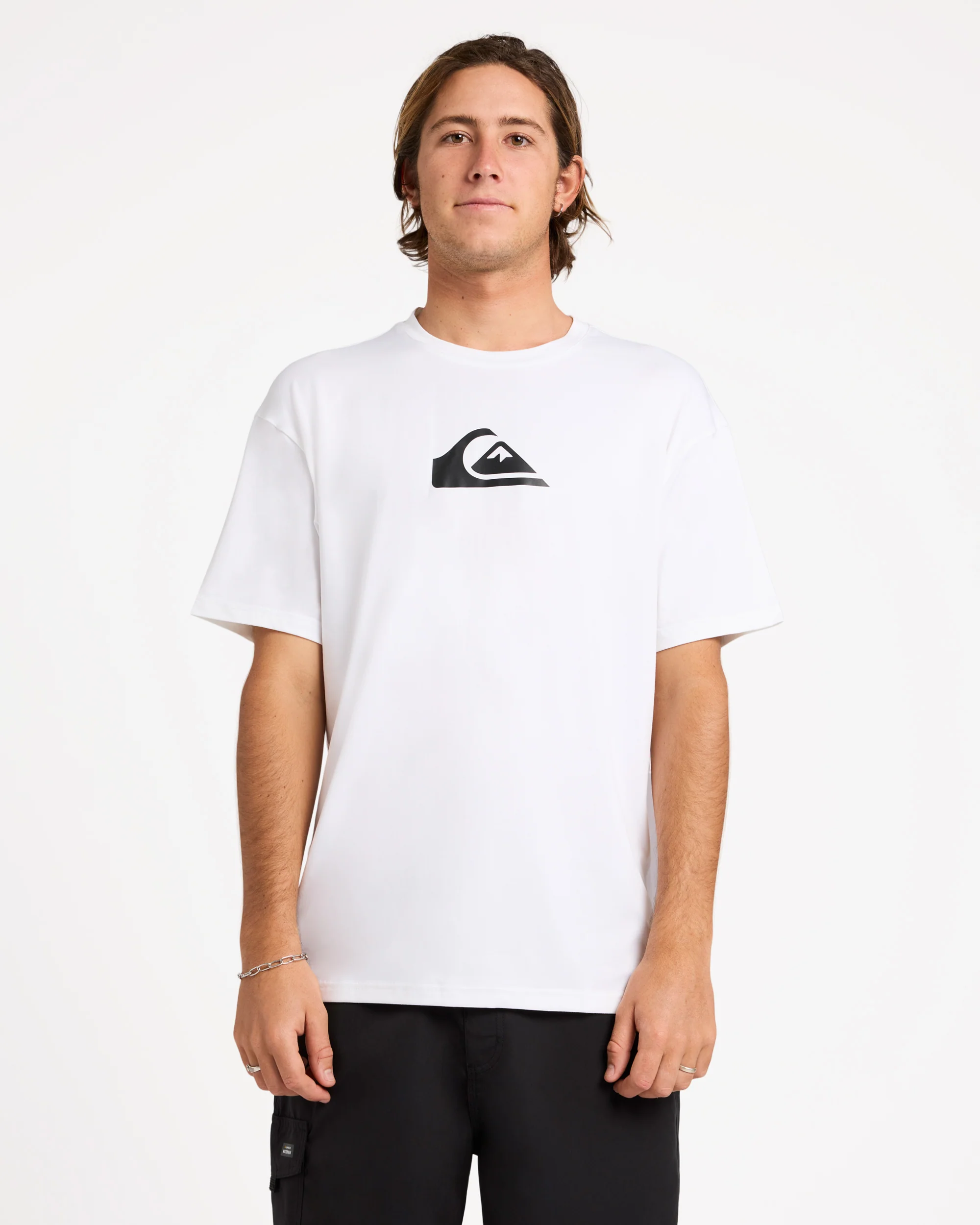 Mens Solid Streak Surf Shirt