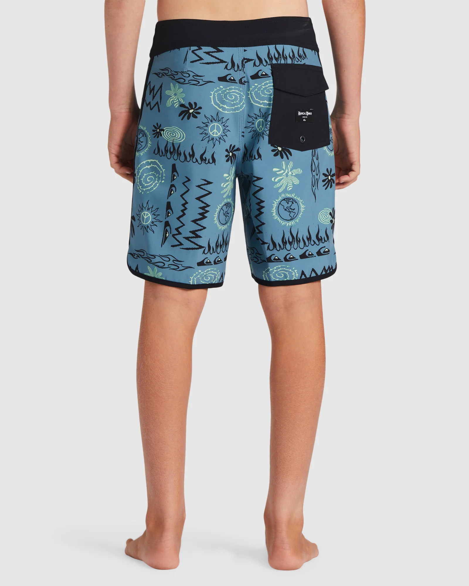 Boys 8-16 Surfsilk Radical Scallop Boardshorts