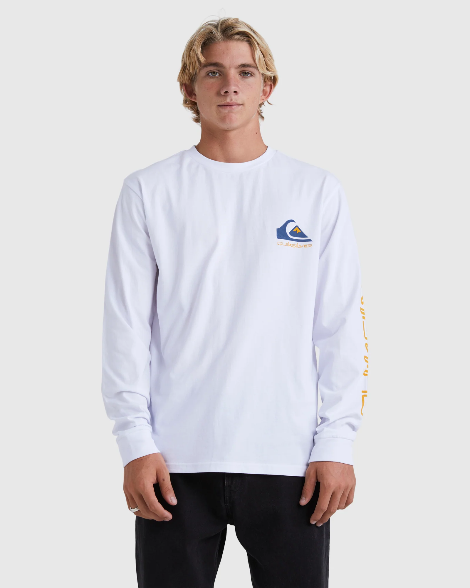 Mens Omni Logo Long Sleeve T-Shirt