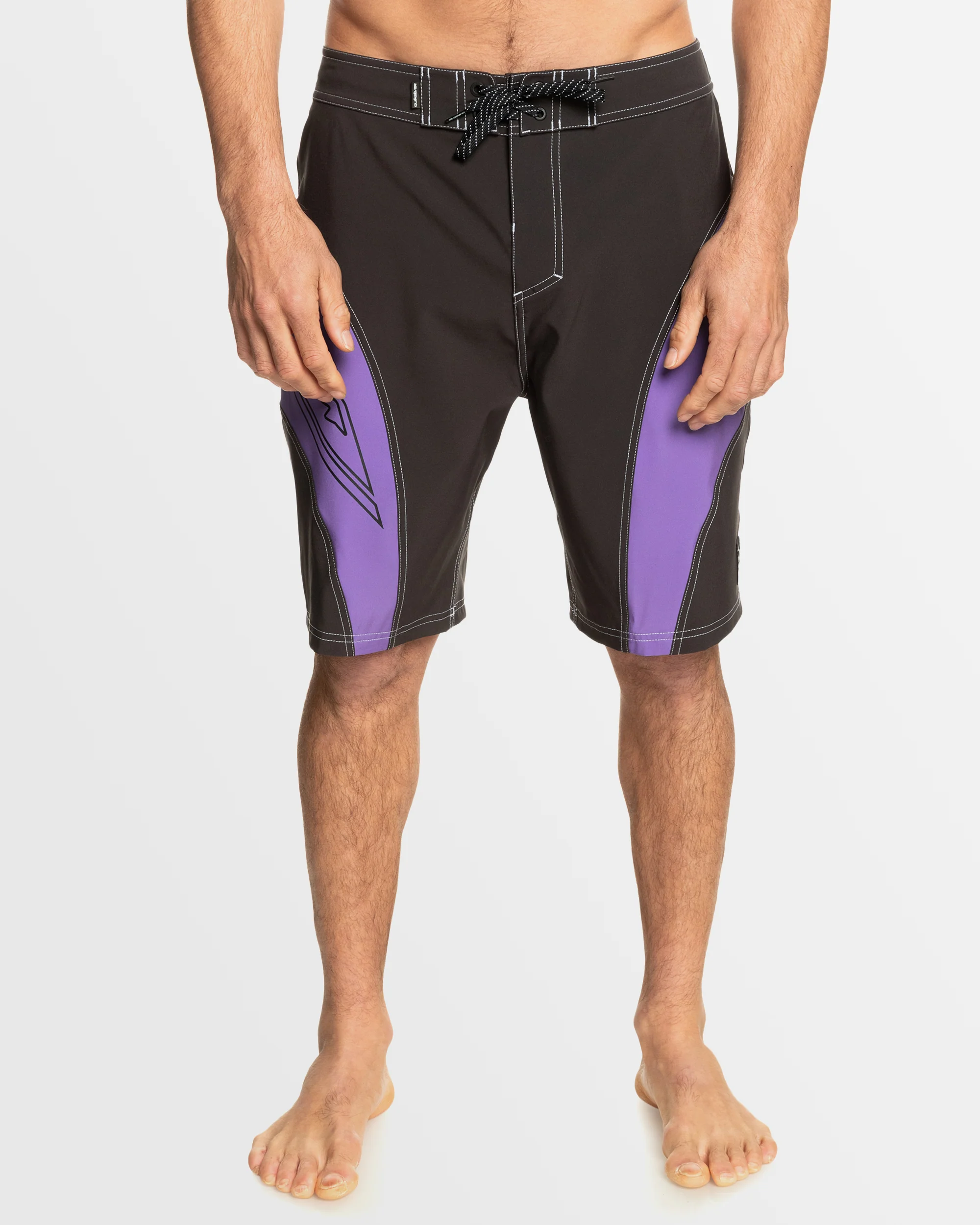 Mens Mercury Slash Panel 20 Boardshorts