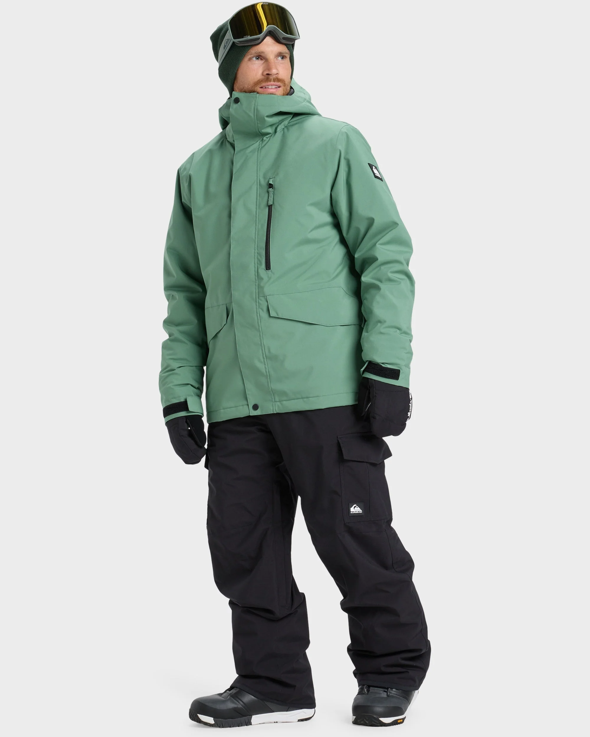 Mens Mission Solid Snow Jacket
