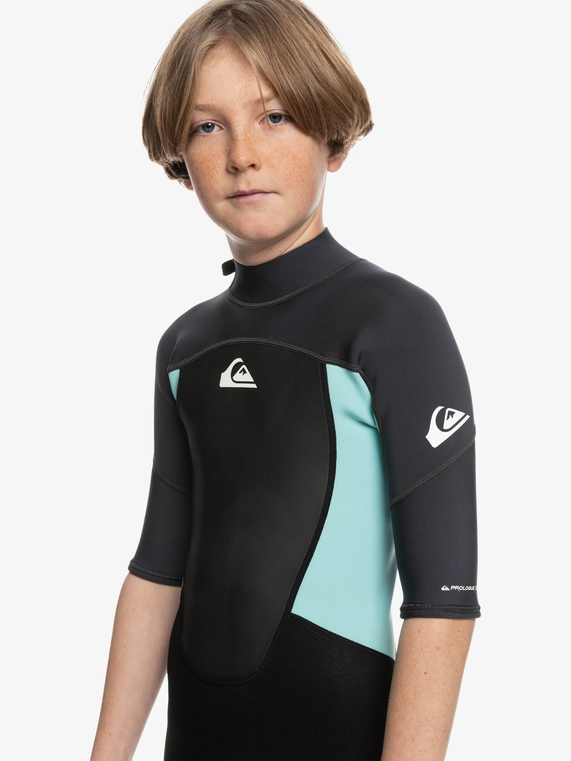 Boys 8-16 2/2mm Prologue Short Sleeve Back Zip Springsuit
