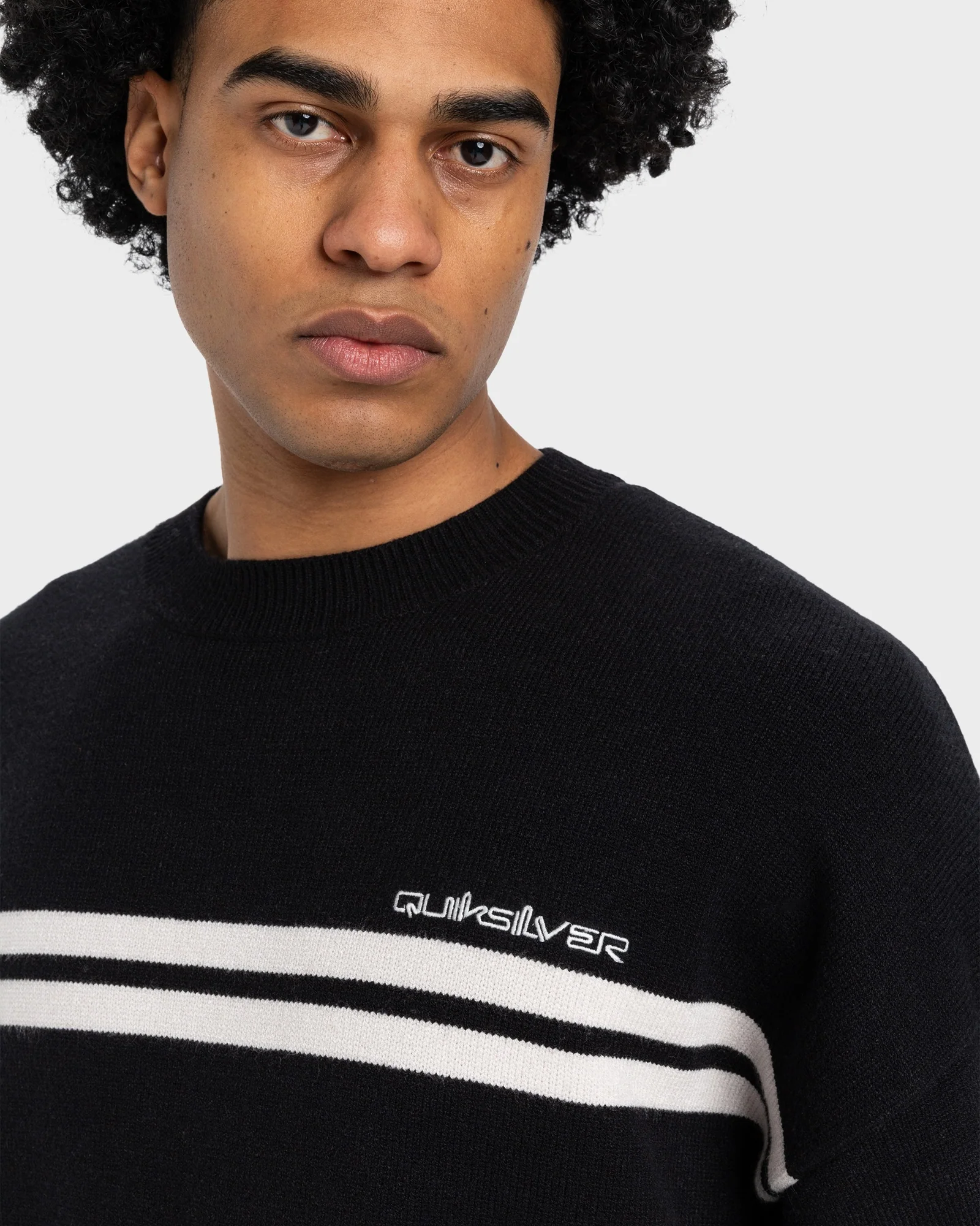 Mens Tahoe Jacquard Crew Neck Jumper
