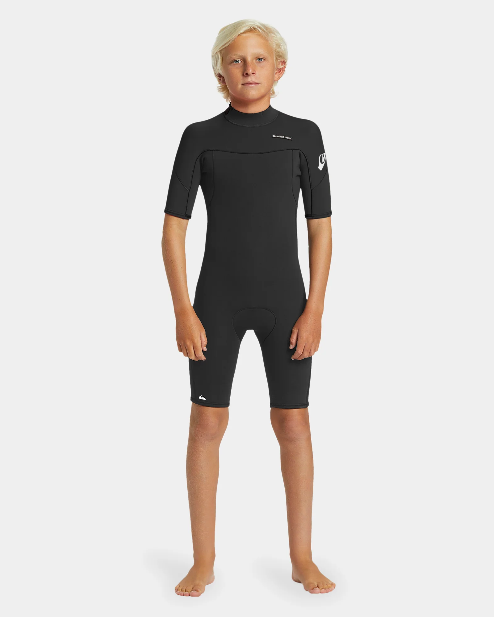 Boys 8-16 2/2mm Everyday Sessions Short Sleeve Back Zip Springsuit