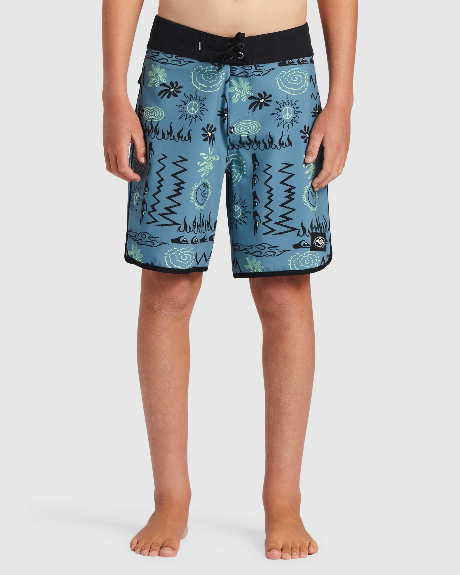 Boys 8-16 Surfsilk Radical Scallop Boardshorts