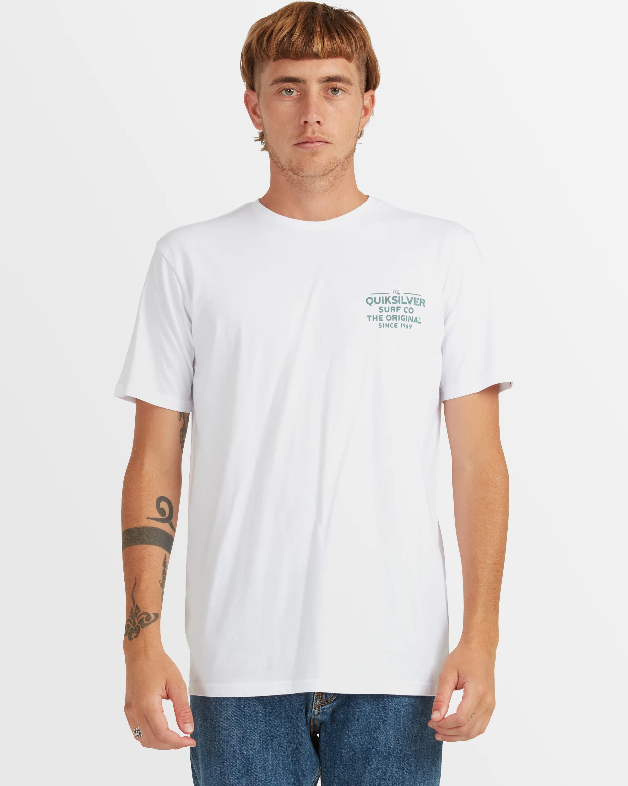 Mens Feeding Line Short Sleeve T-Shirt