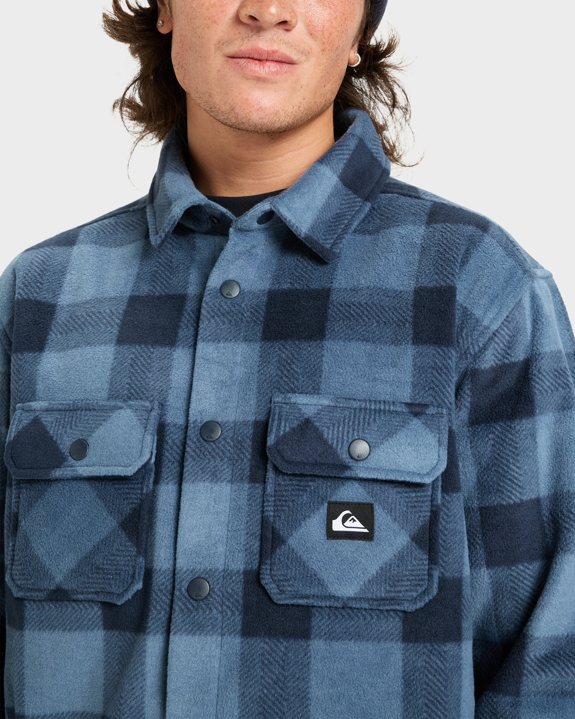Mens Check Long Sleeve Shirt