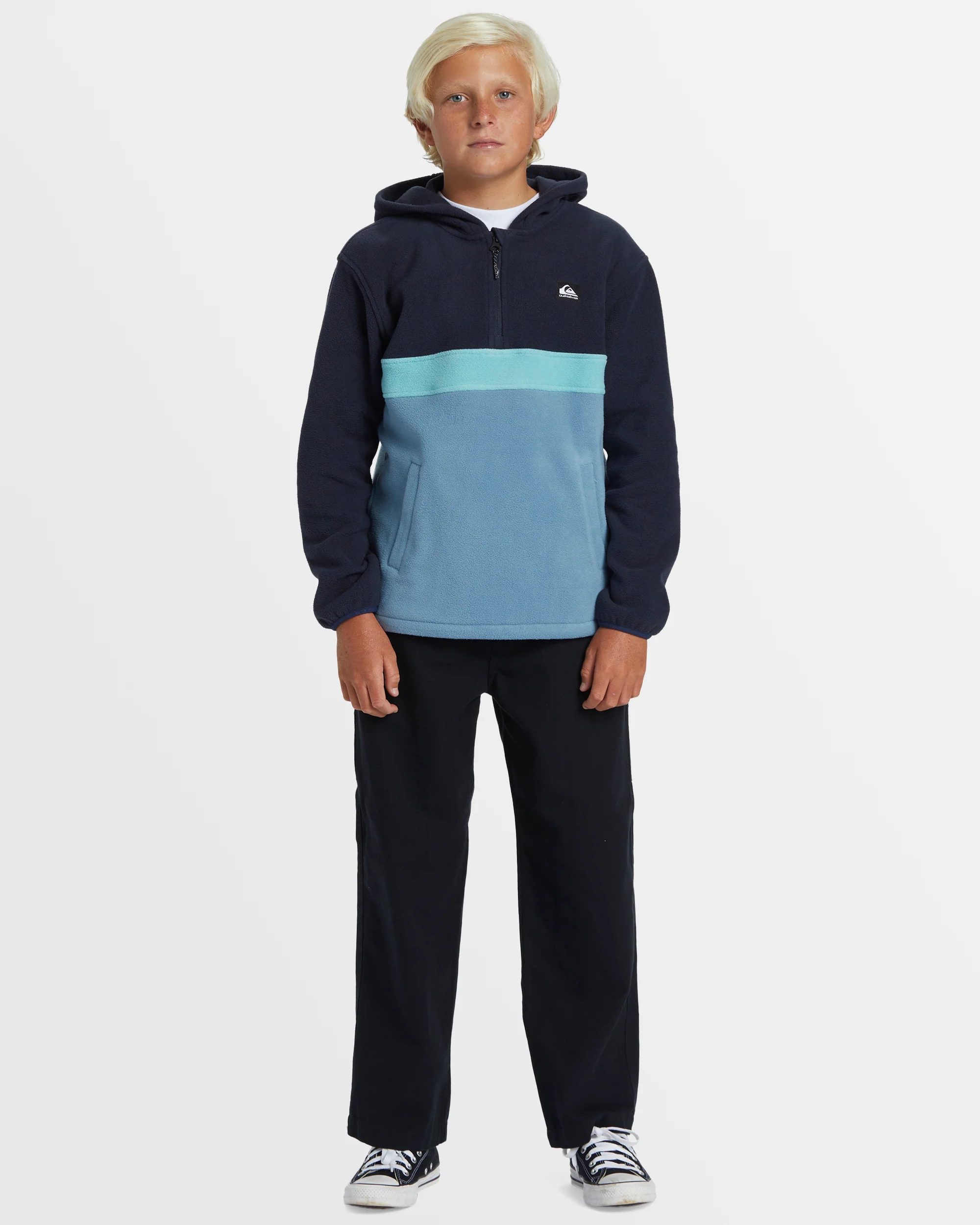 Boys 8-16 Surf Days Half Zip Hoodie