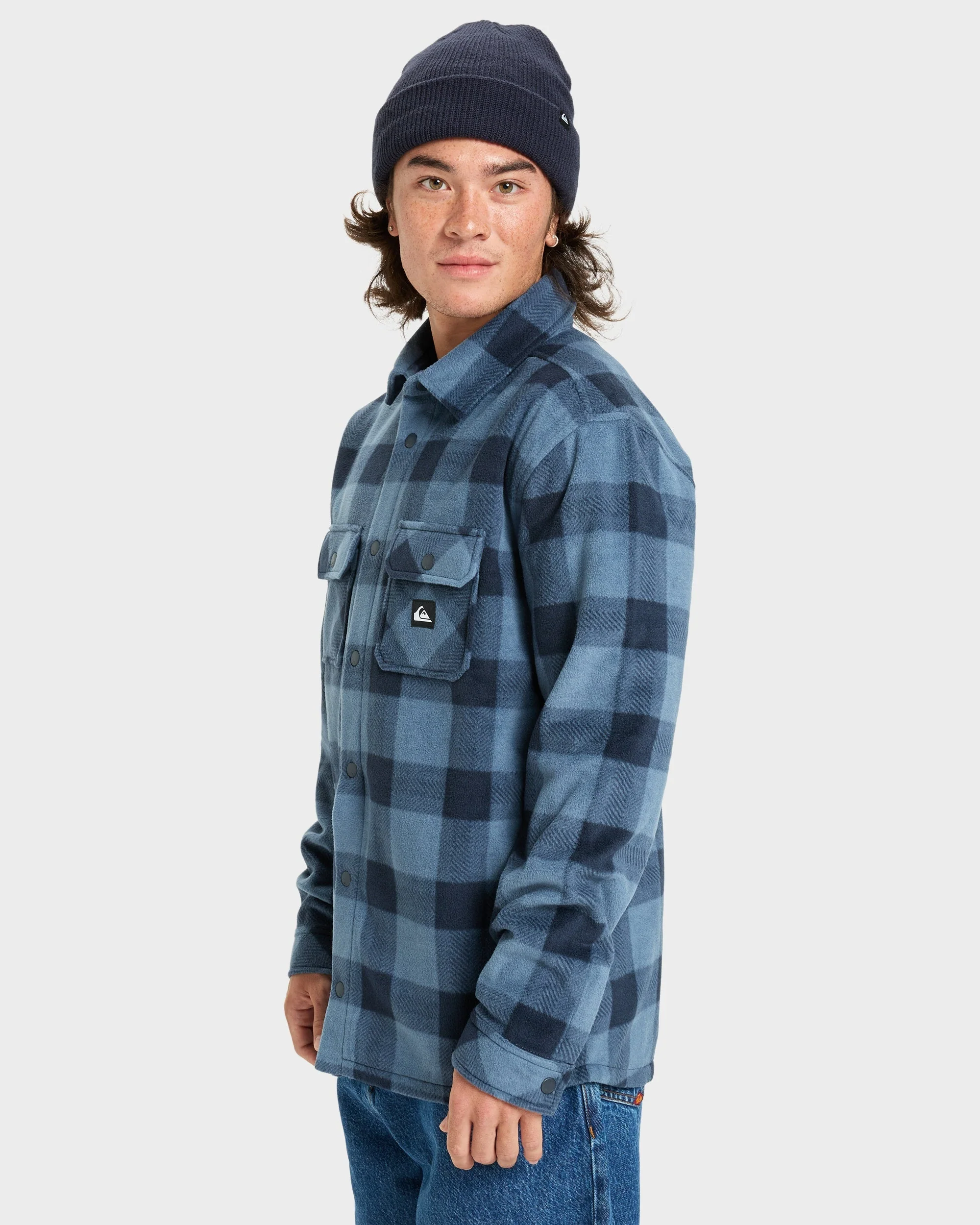 Mens Check Long Sleeve Shirt