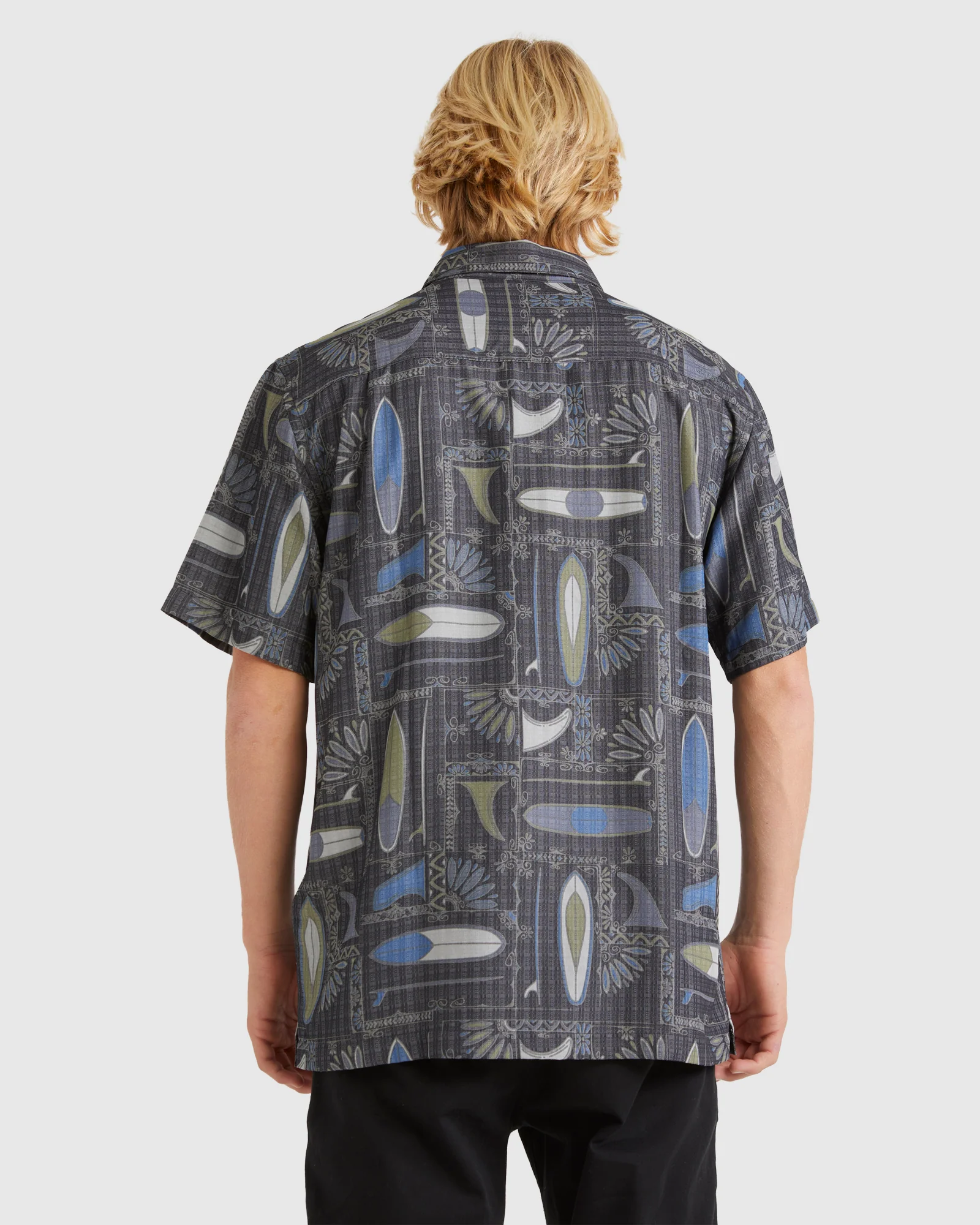 Mens Long Boards Short Sleeve Shirt