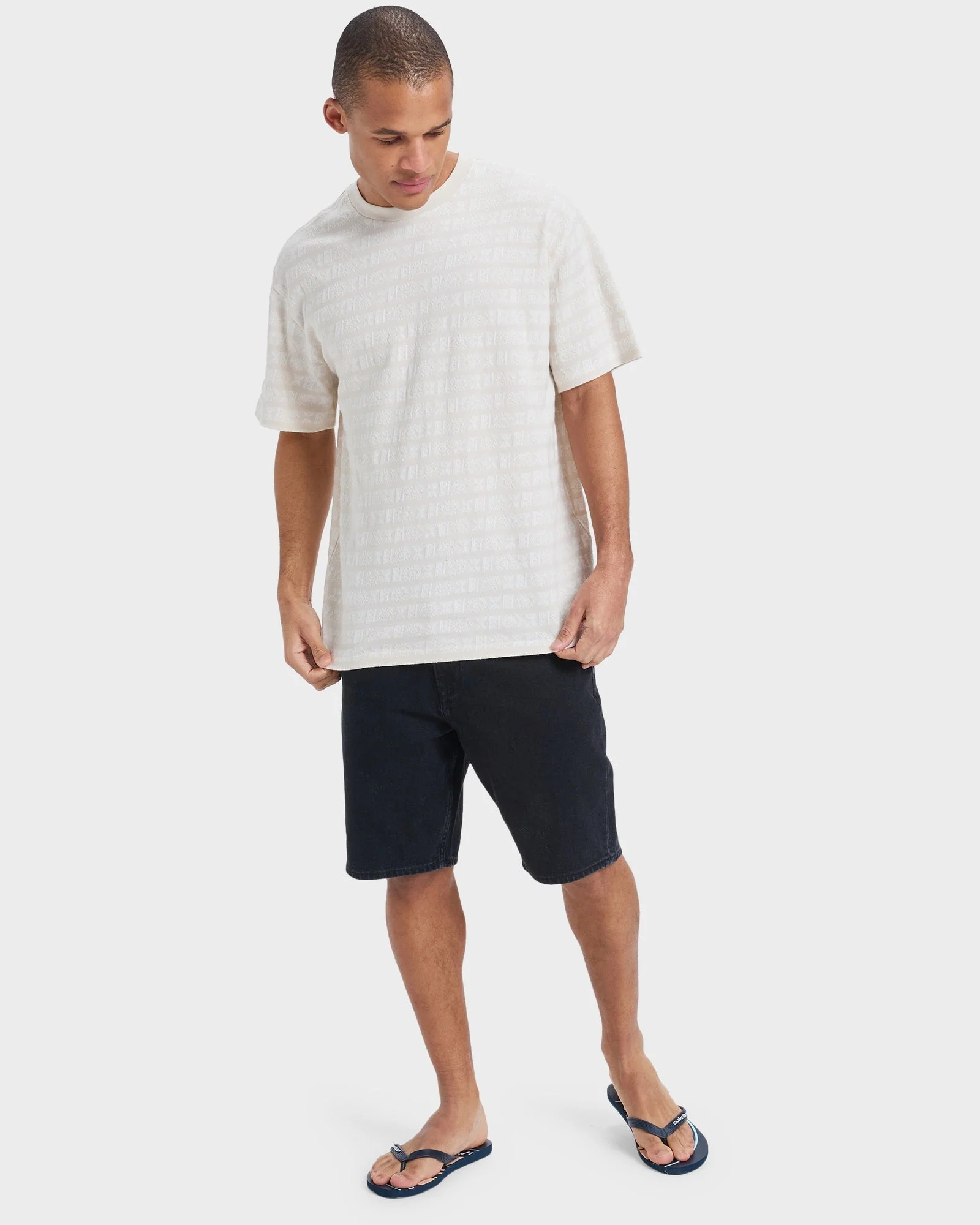 Mens Wind Jacquard T-Shirt