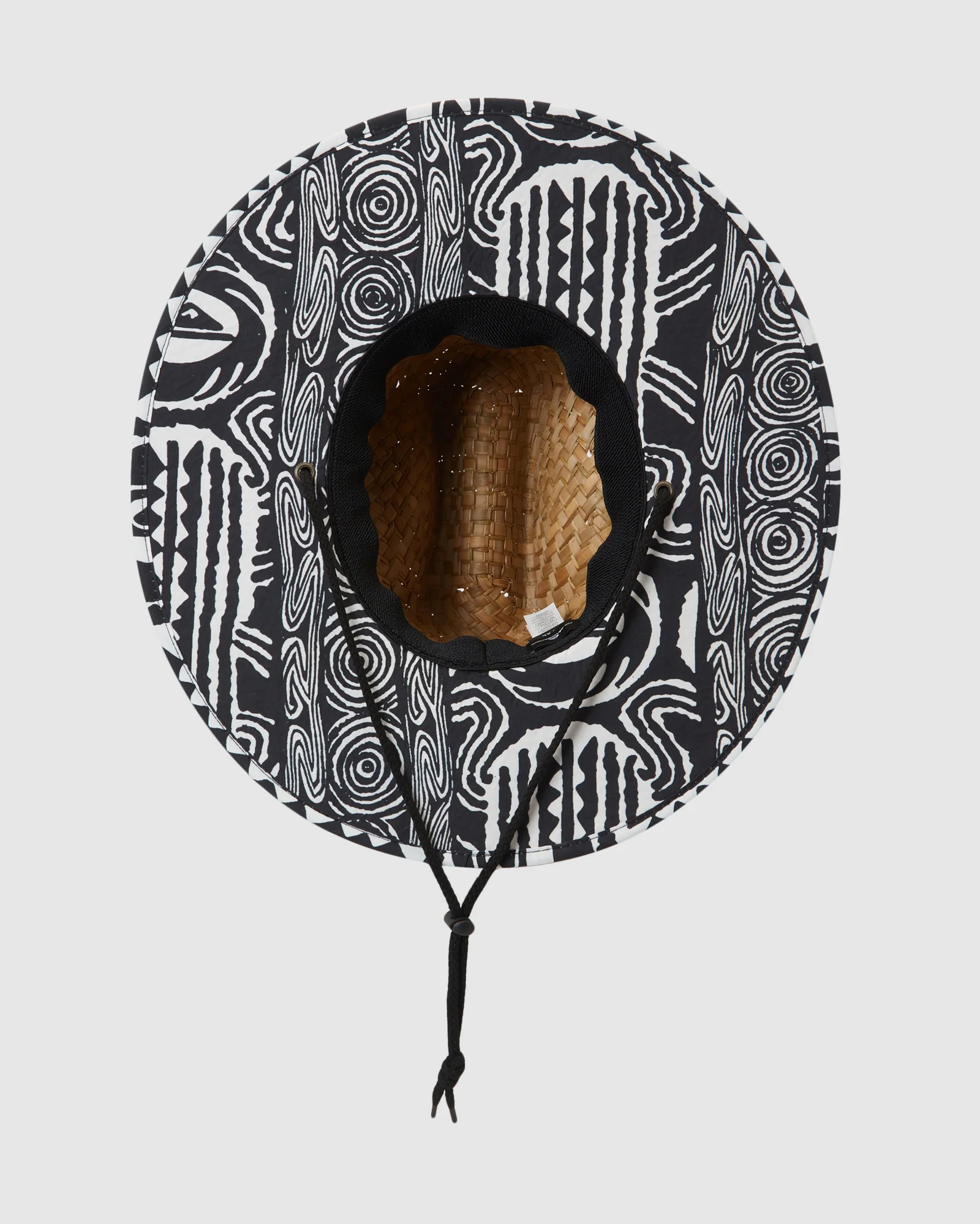 Mens Pierside Straw Lifeguard Hat