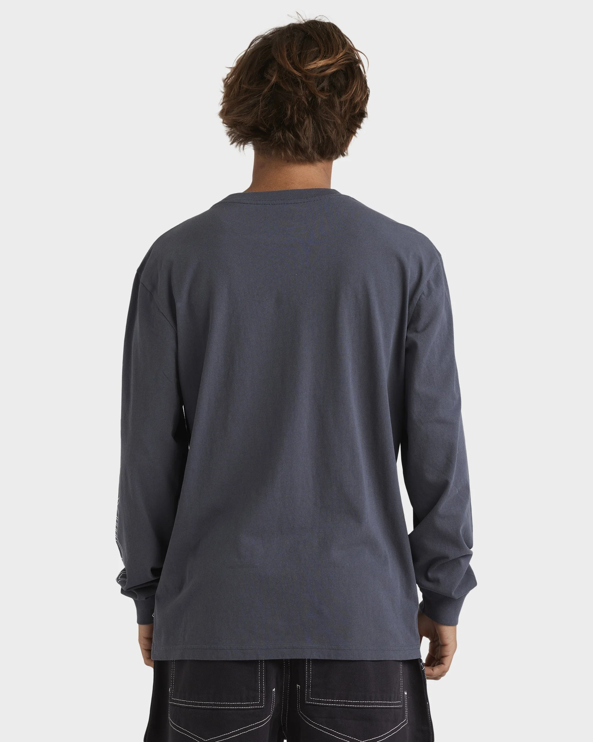 Mens Shadow Line Long Sleeve T-Shirt