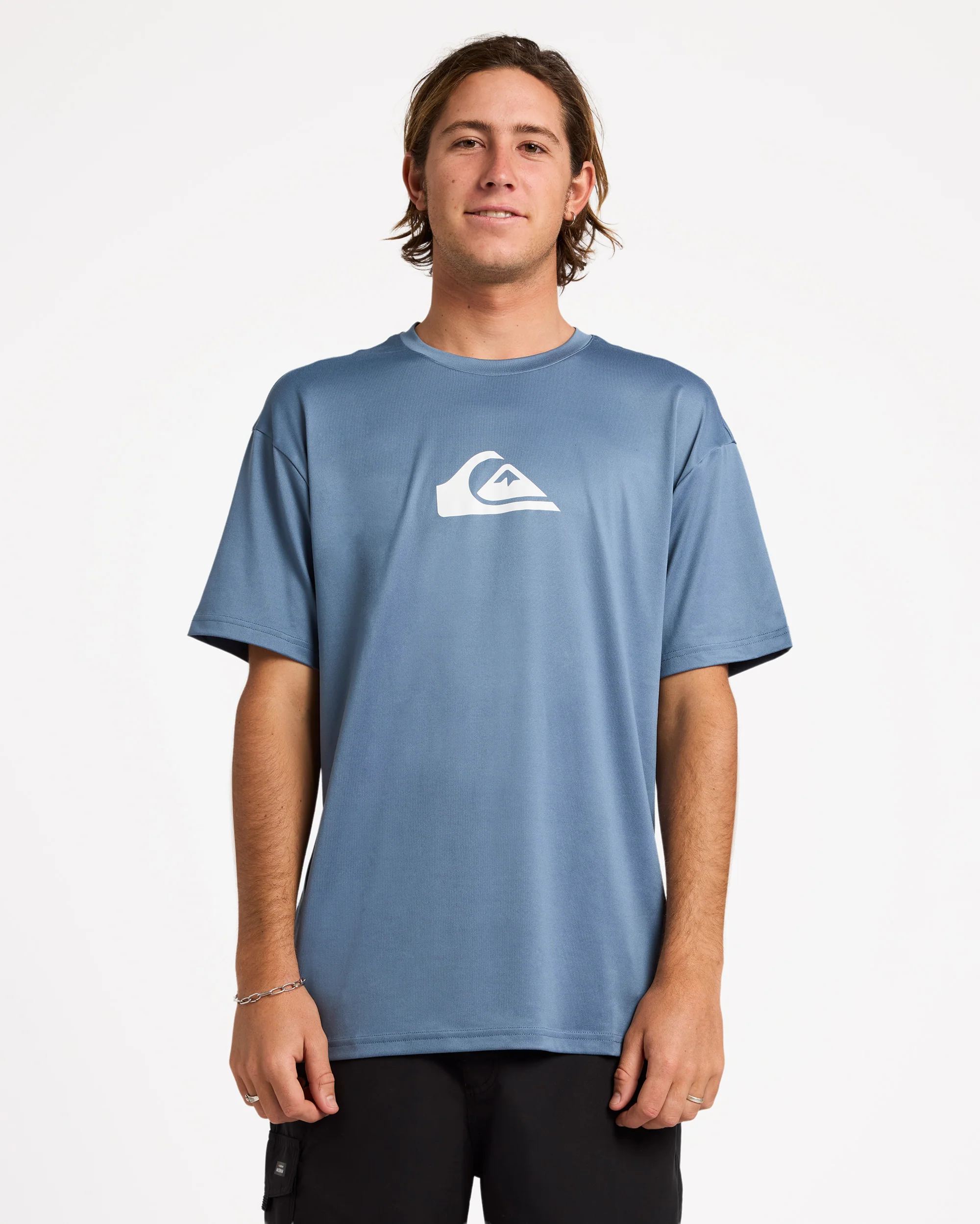 Mens Solid Streak Surf Shirt