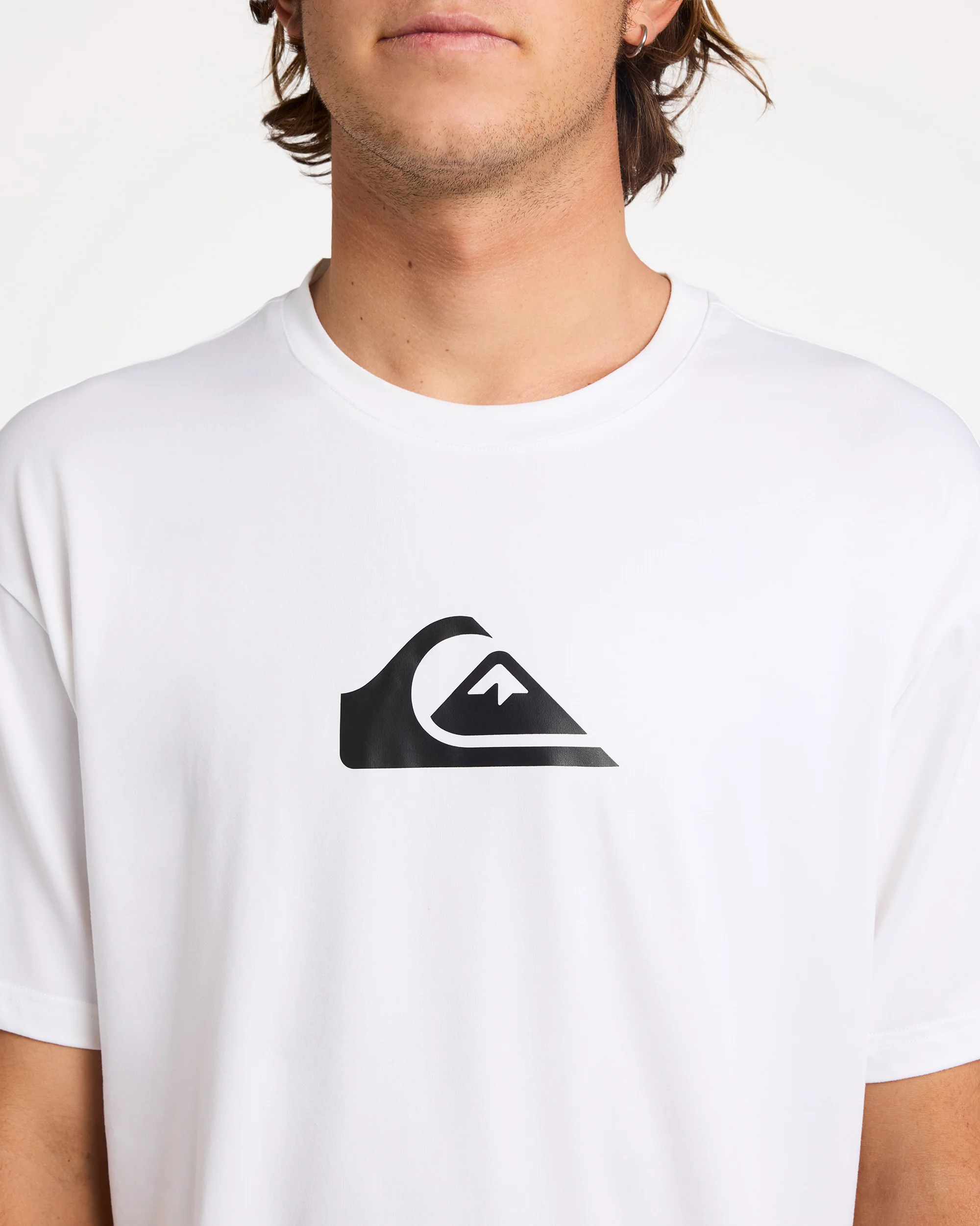 Mens Solid Streak Surf Shirt