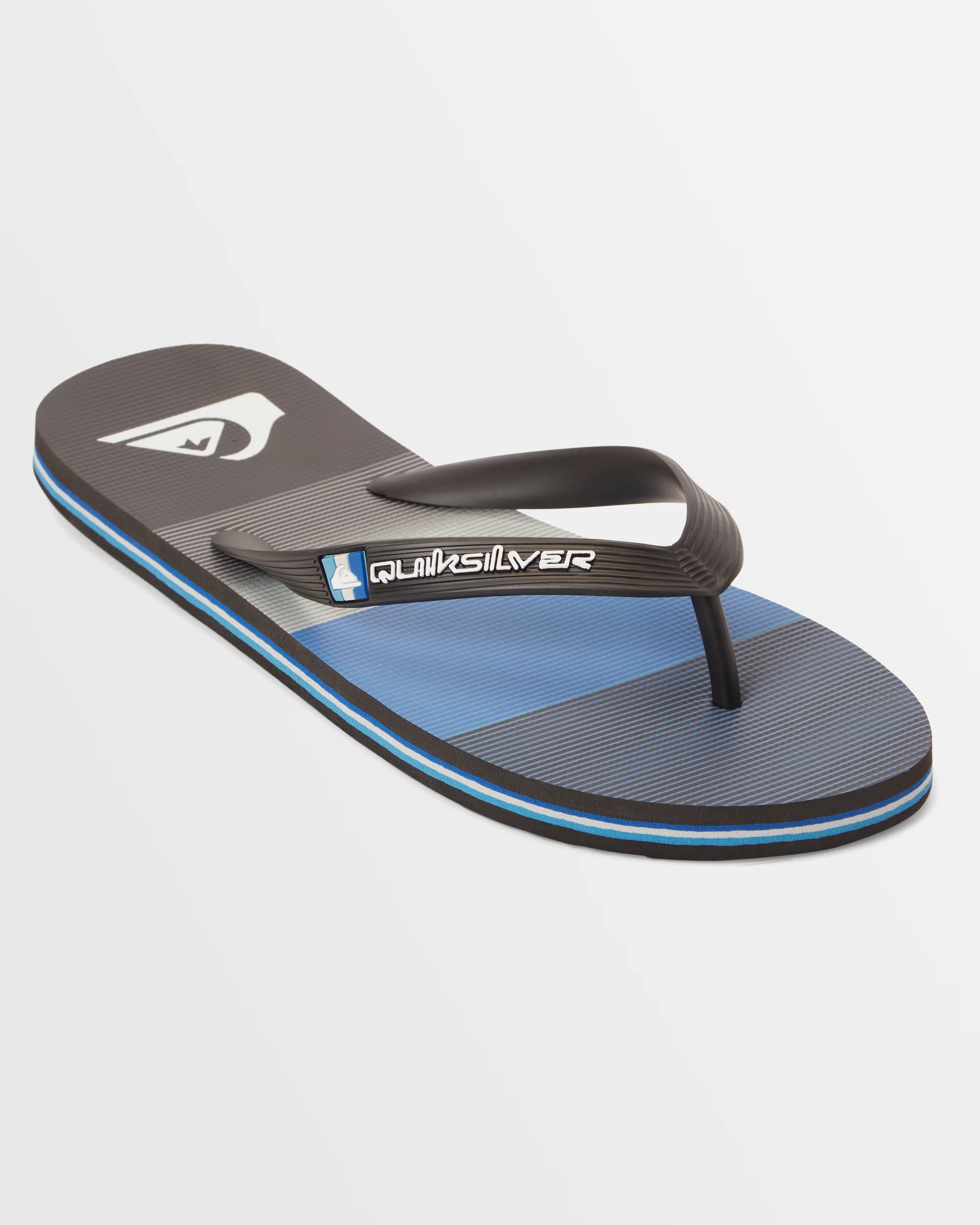 Mens Molokai Stripe Beach Flip-Flops