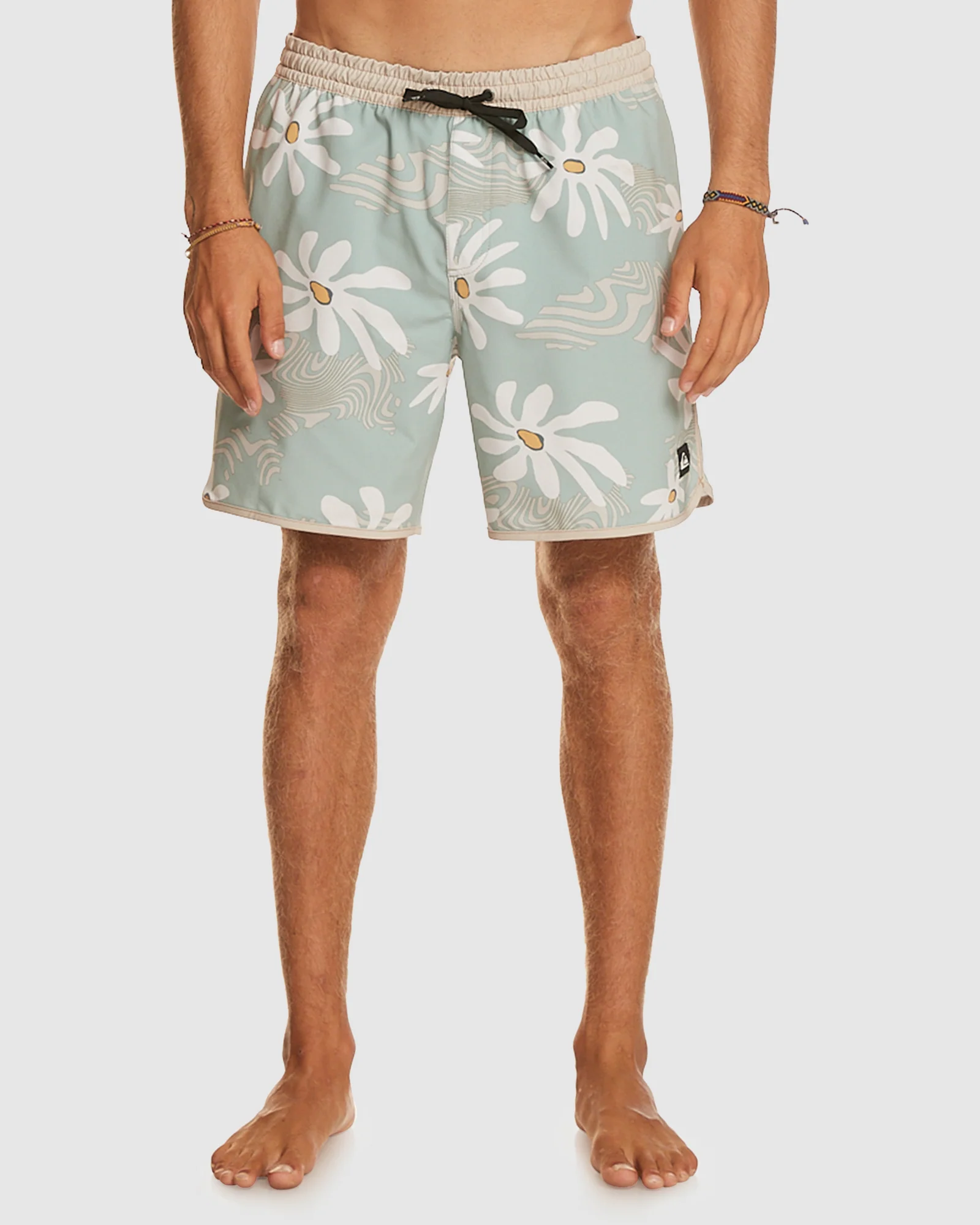 Mens Surfsilk Scallop Volley 17 Swim Shorts