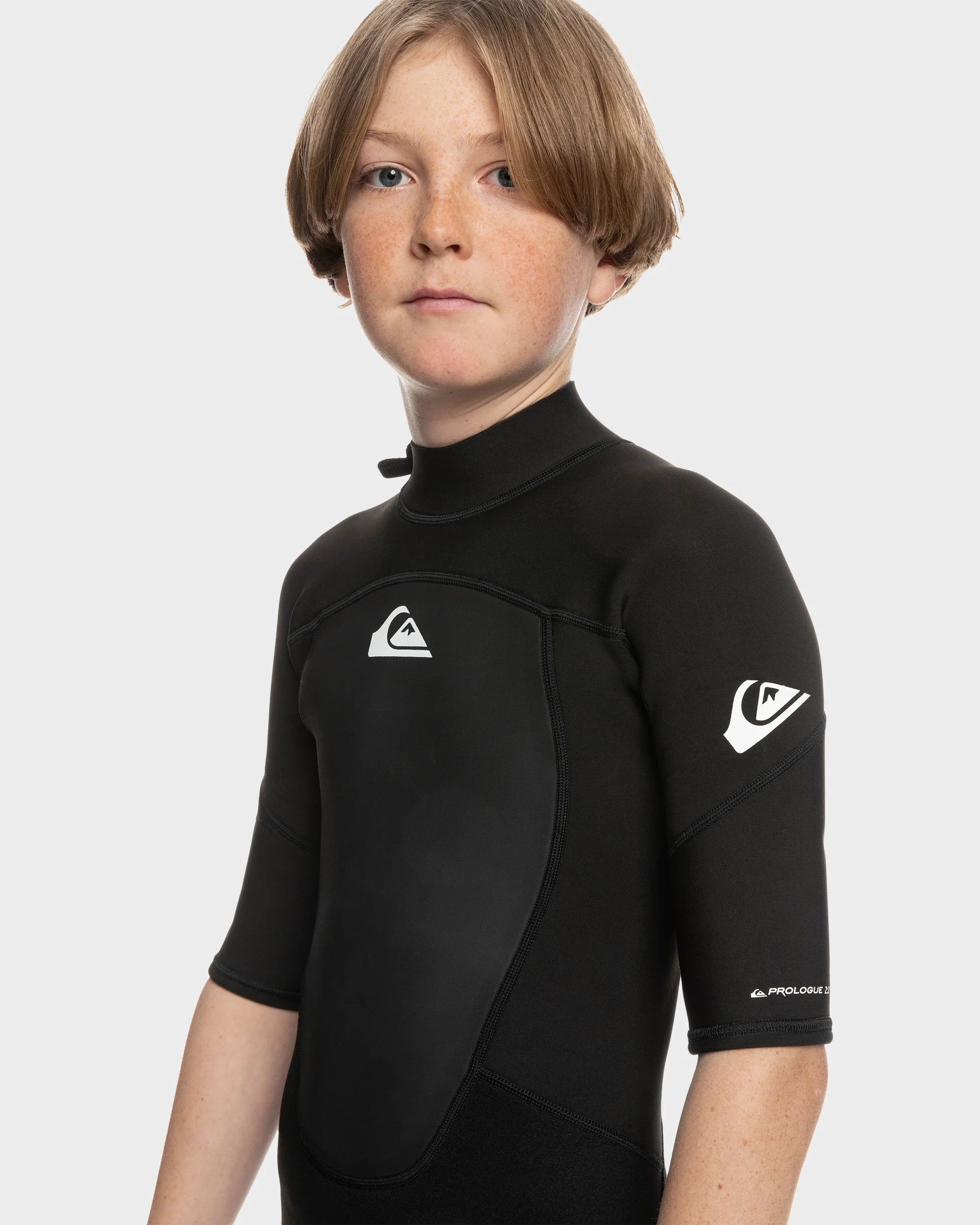 Boys 8-16 2/2mm Prologue Short Sleeve Back Zip Springsuit