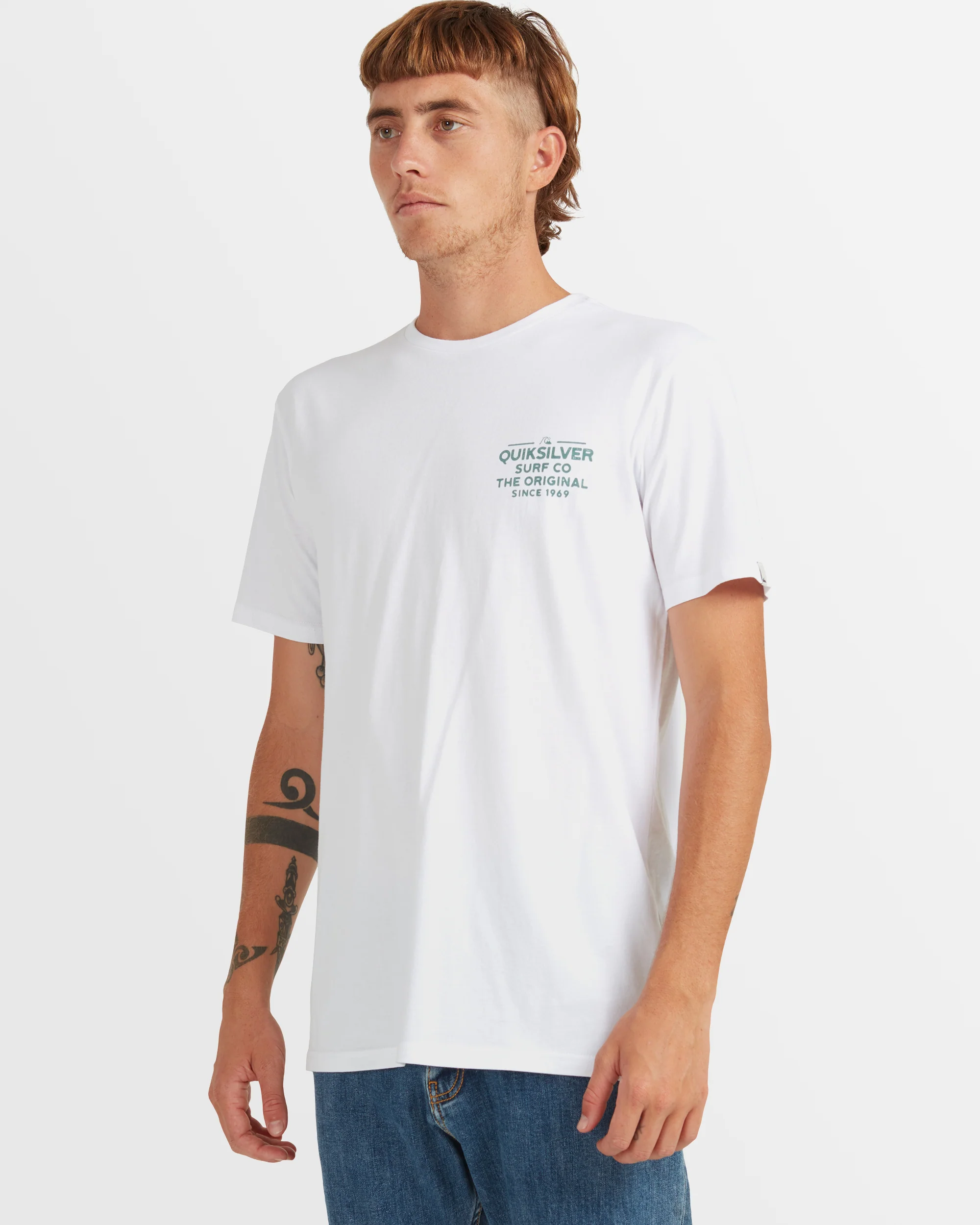 Mens Feeding Line Short Sleeve T-Shirt