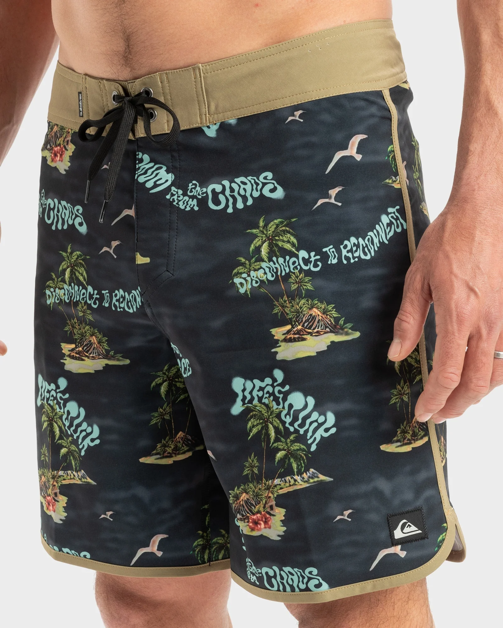 Mens Surfsilk Scallop 18 Boardshorts