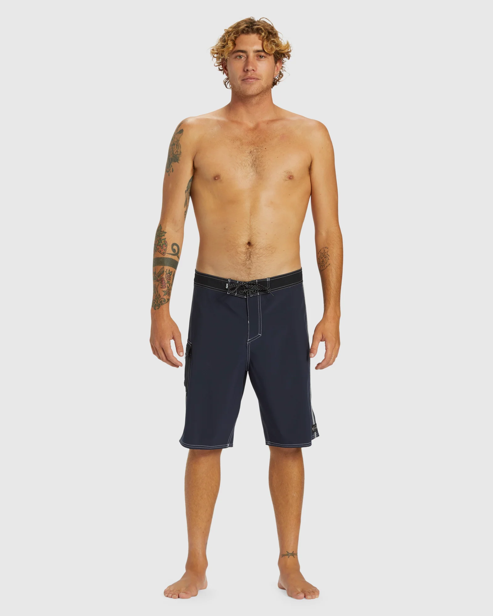 Mens Saturn Solid 21 Boardshorts