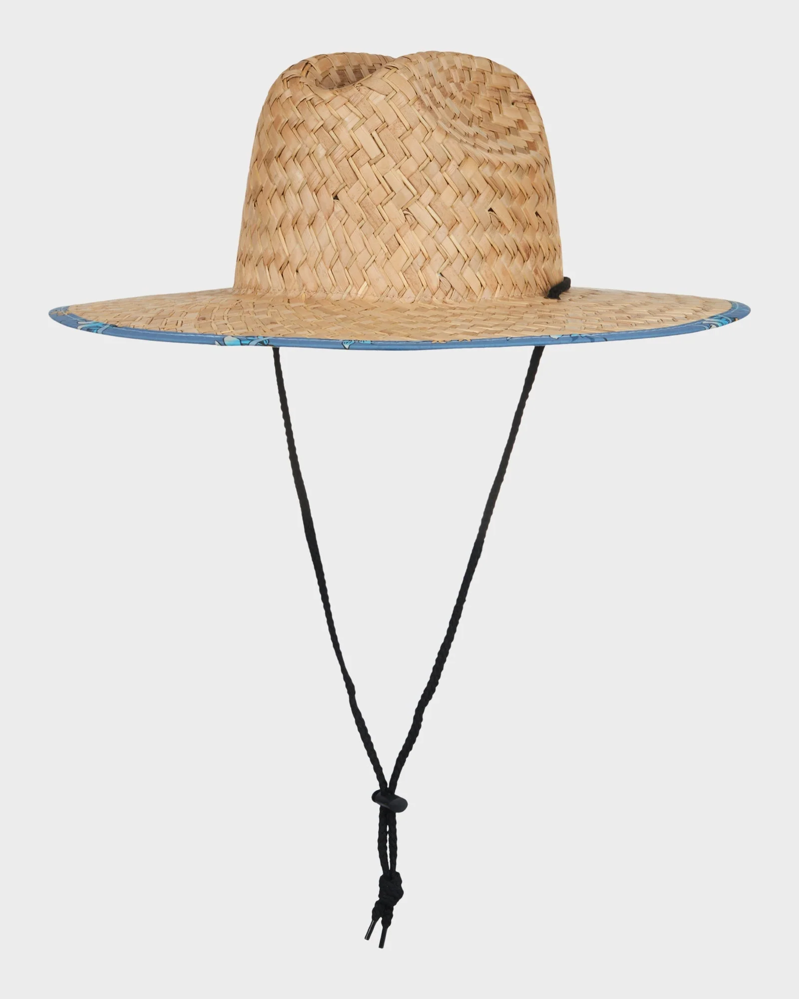 Mens Pierside Print Straw Hat