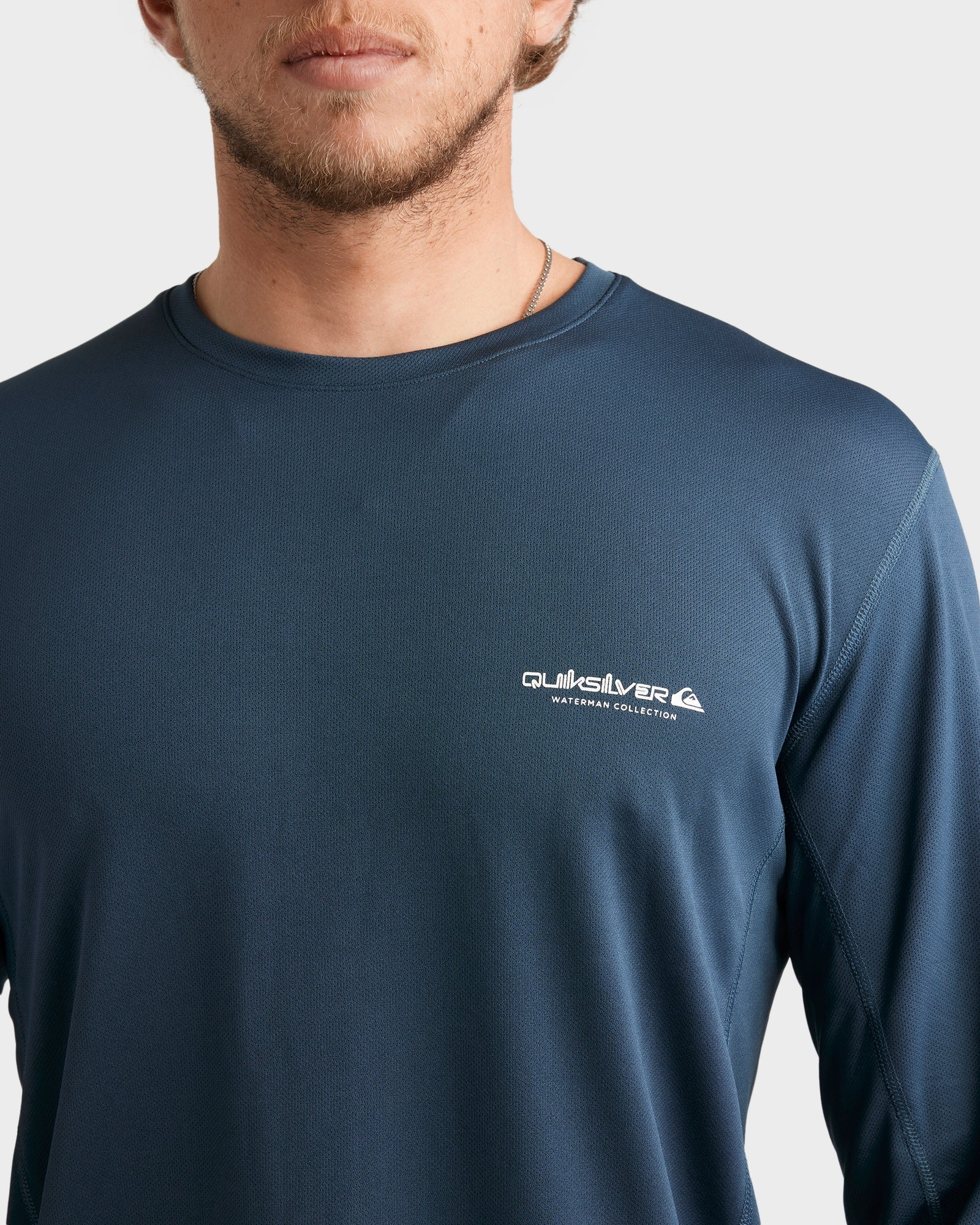 Mens Sea Grass Long Sleeve Rash Vest