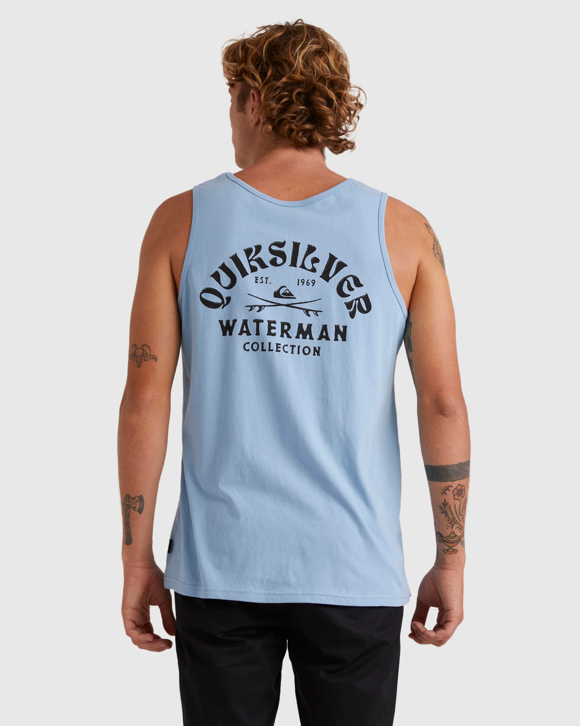 Mens Deep Water Muscle Vest Top