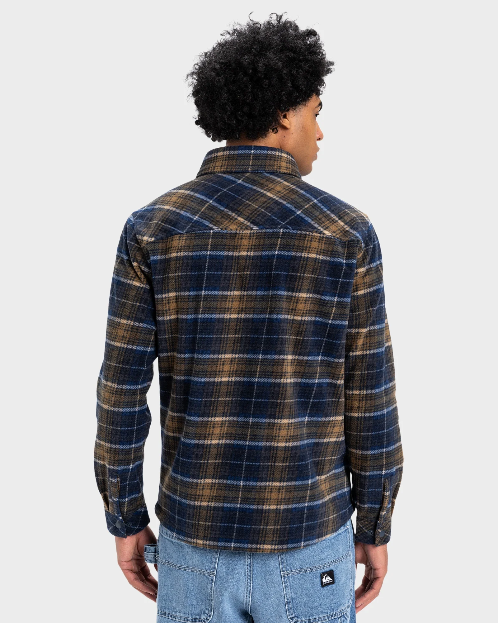 Mens Surf Day Button Down Long Sleeve Shirt