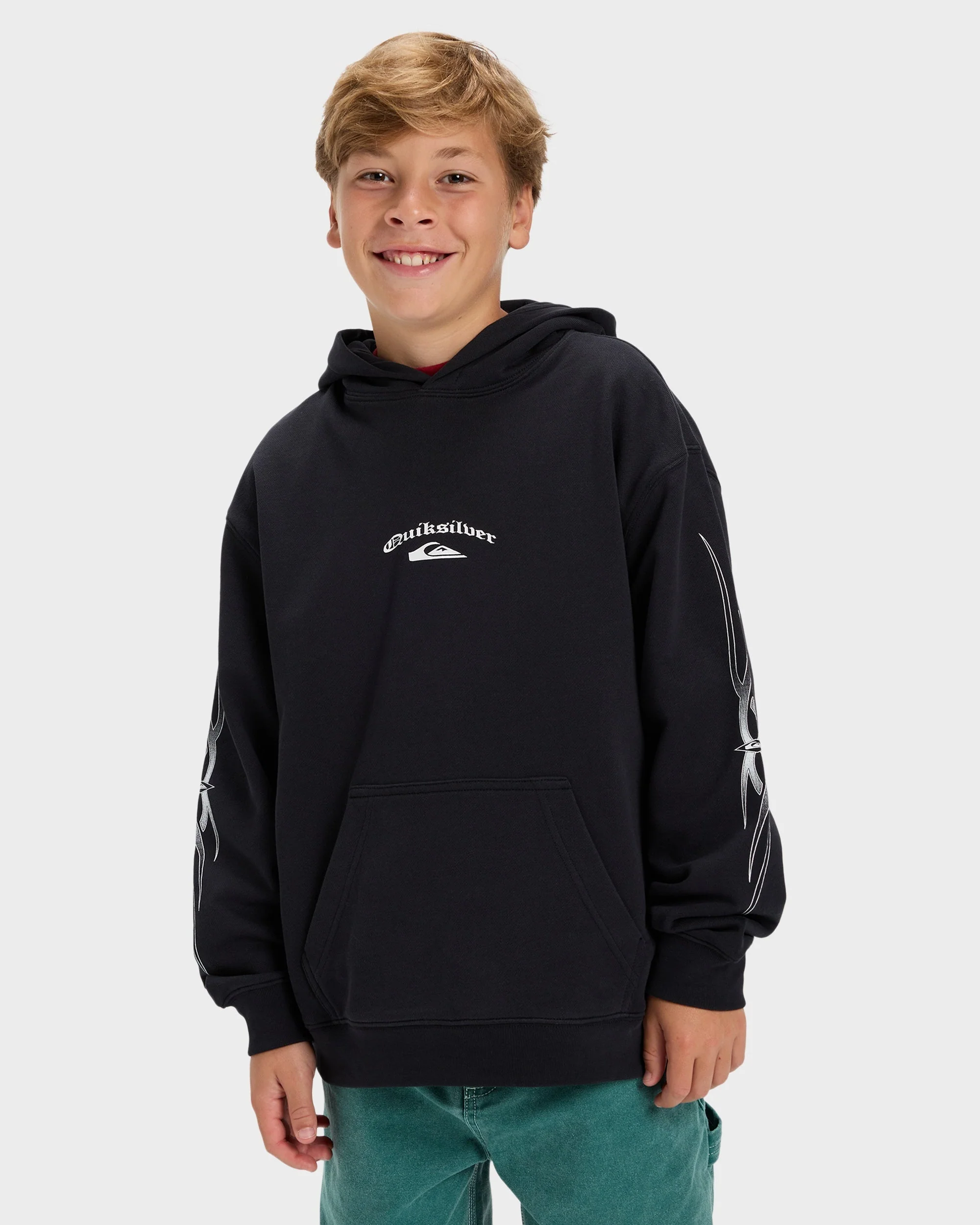 Boys 8-16 Stretch Tribal Pullover Hoodie