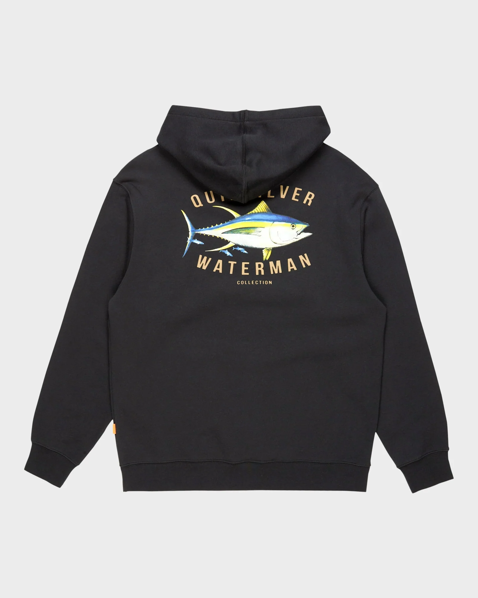 Mens Yellow Fins Pullover Hoodie