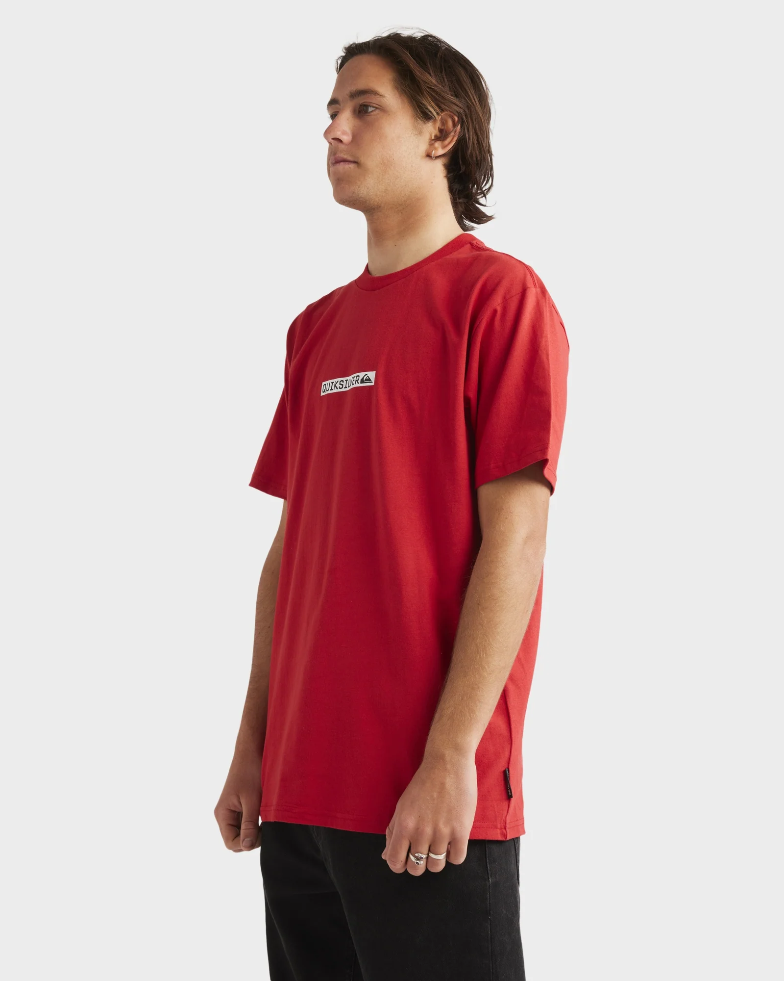 Mens Quiksilver Clicker Logo T-Shirt