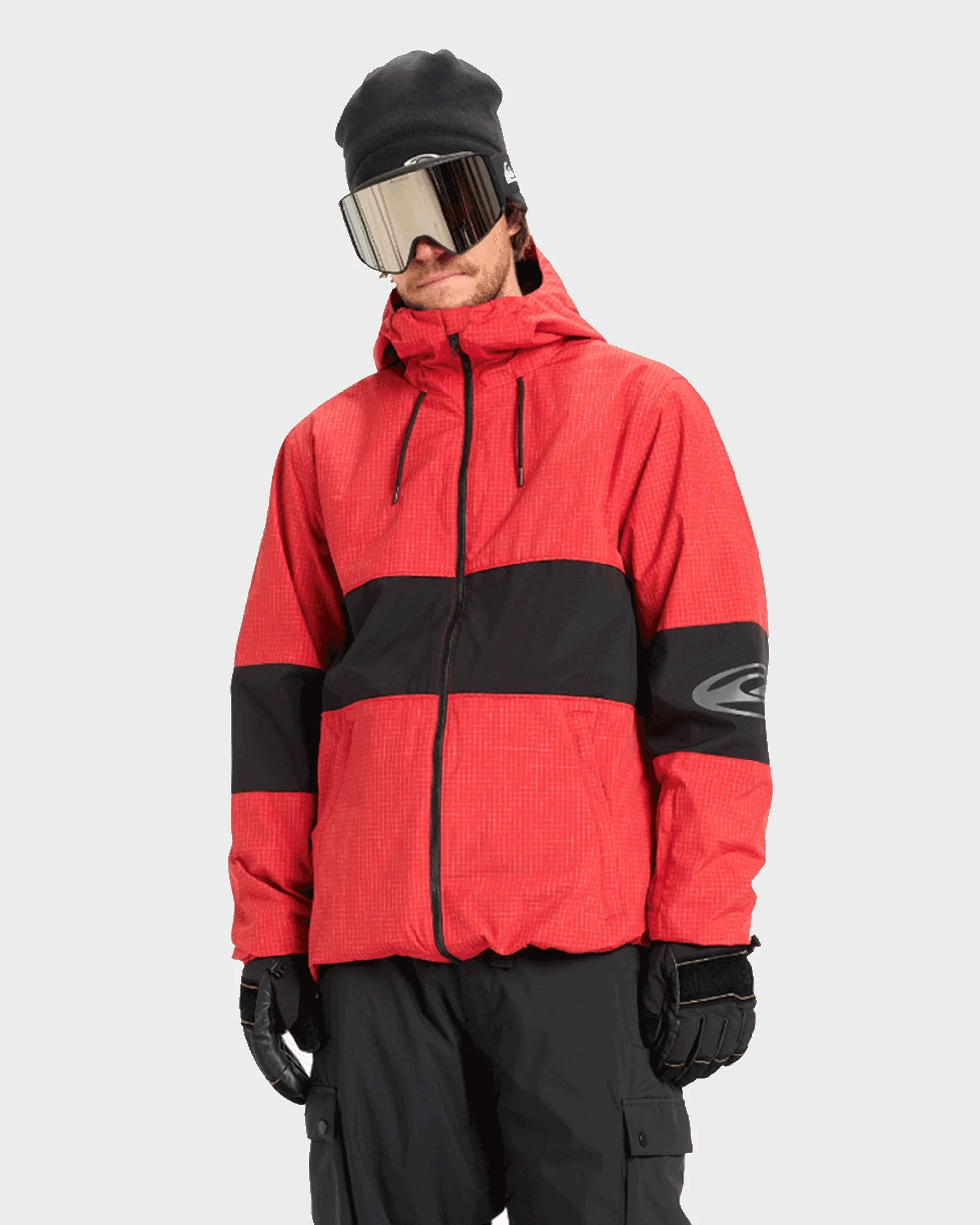 Mens High In The Hood Snow Jacket