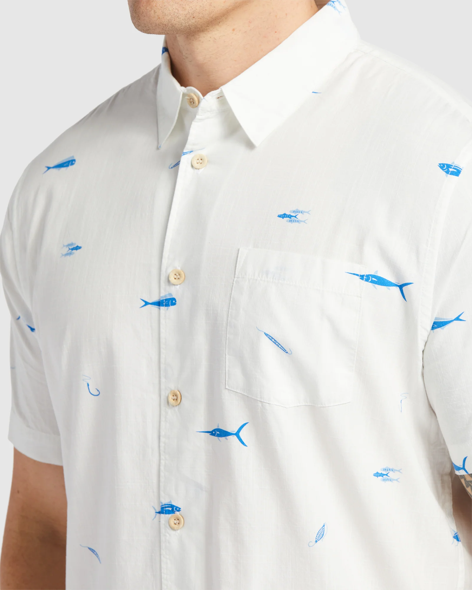 Mens Big Pond Short Sleeve Shirt