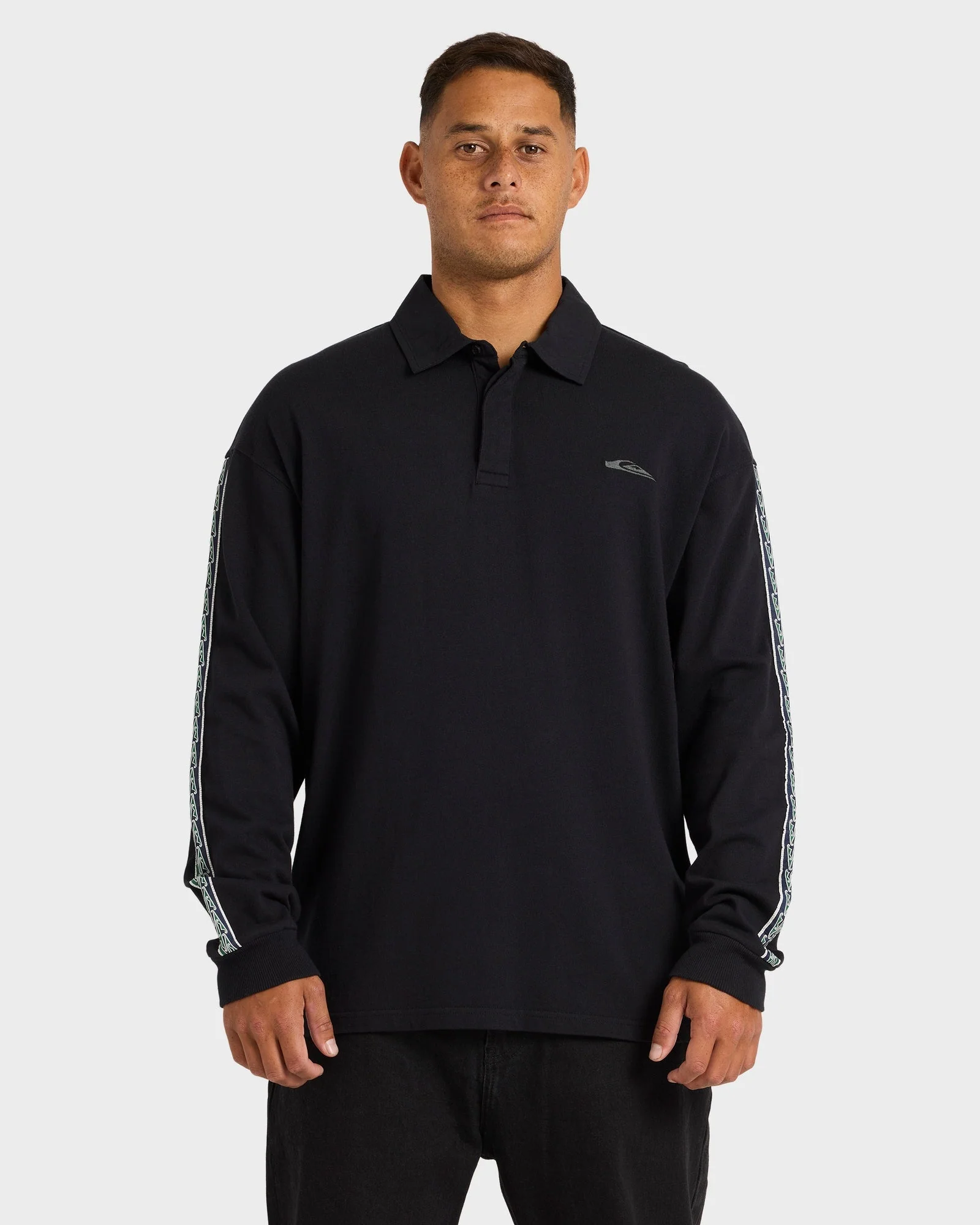 Mens Kehu Pu-Tawhiro Polo Long Sleeve Shirt