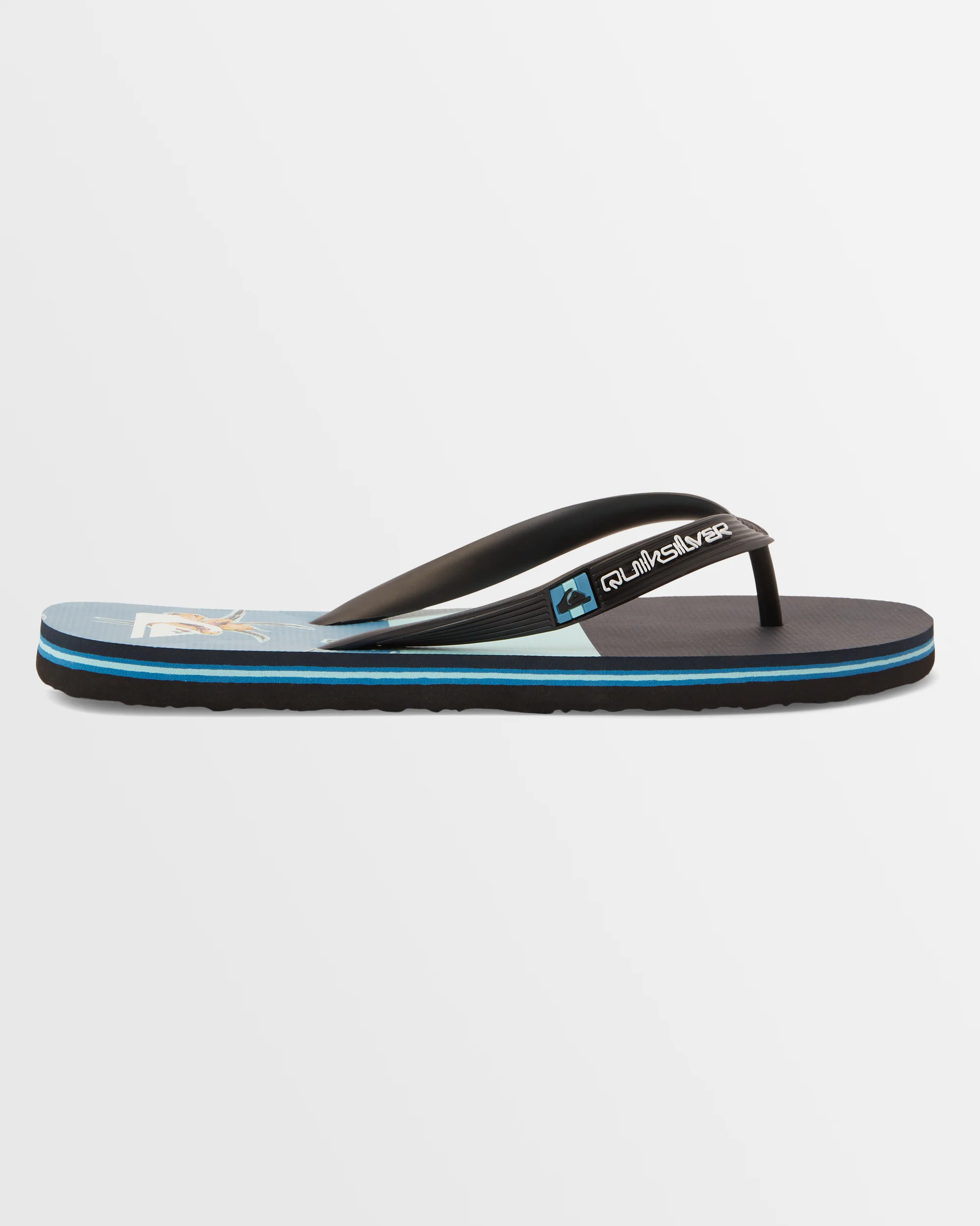 Mens Molokai Art Beach Flip-Flops