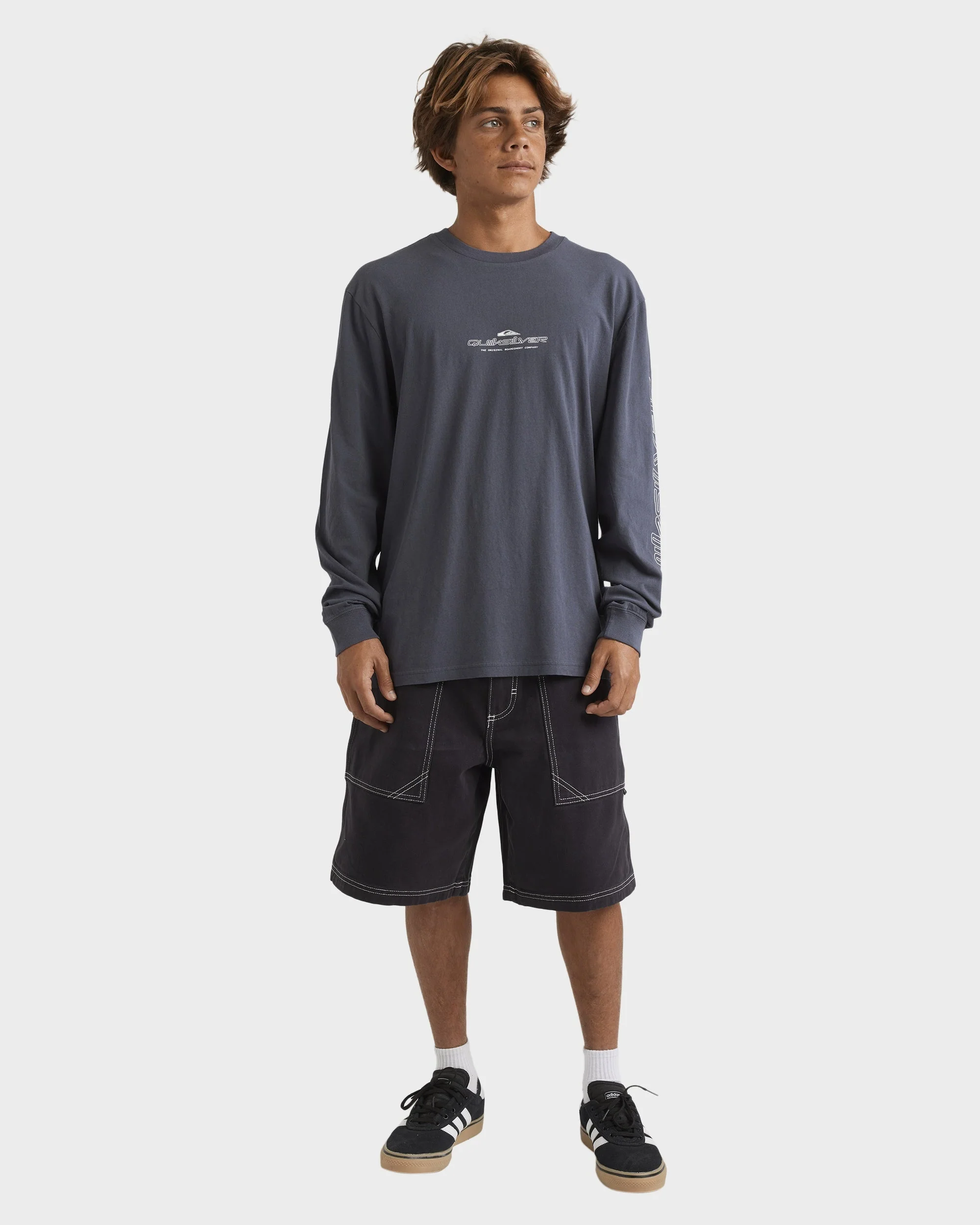 Mens Shadow Line Long Sleeve T-Shirt