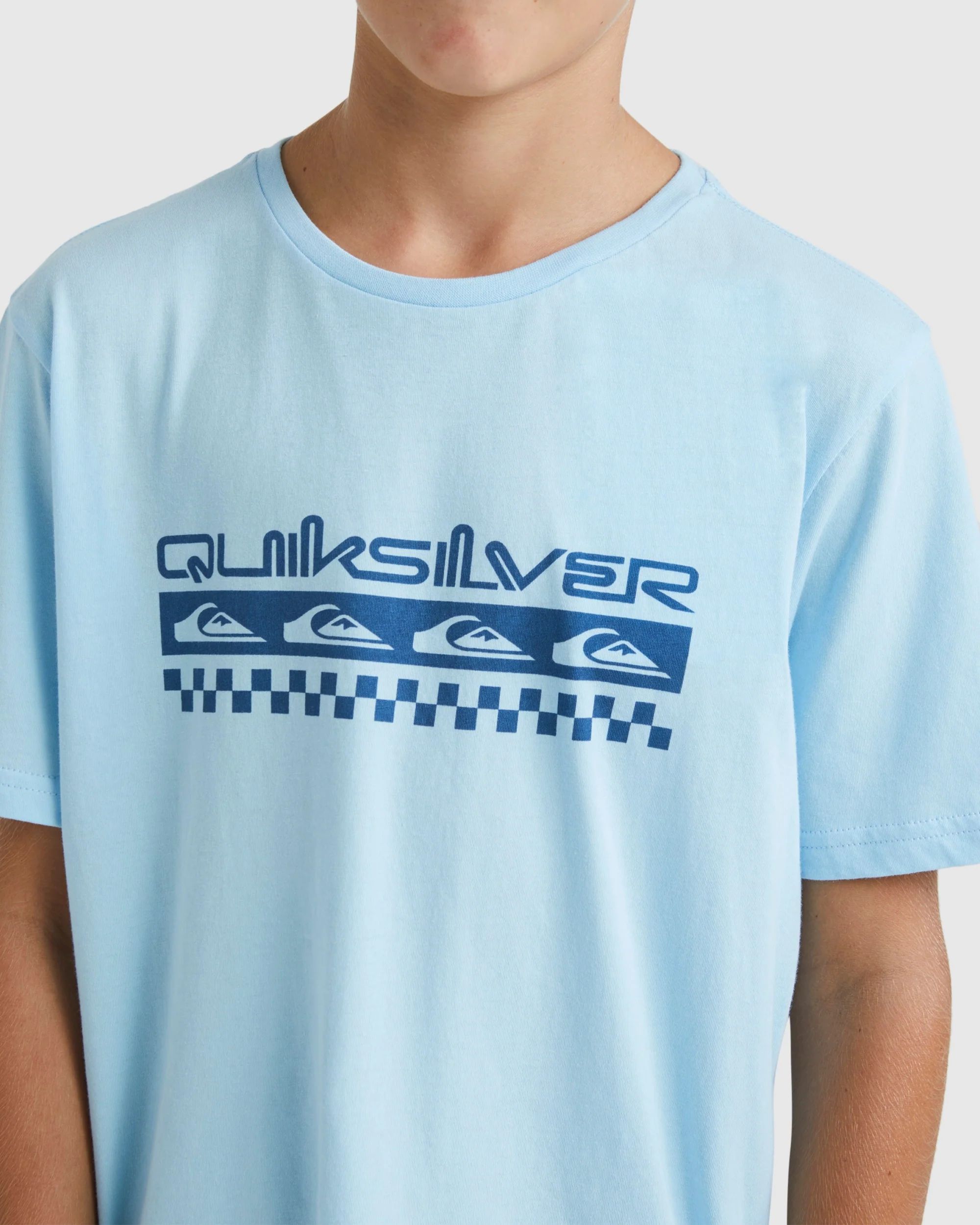 Boys 8-16 Omni Check Turn T-Shirt