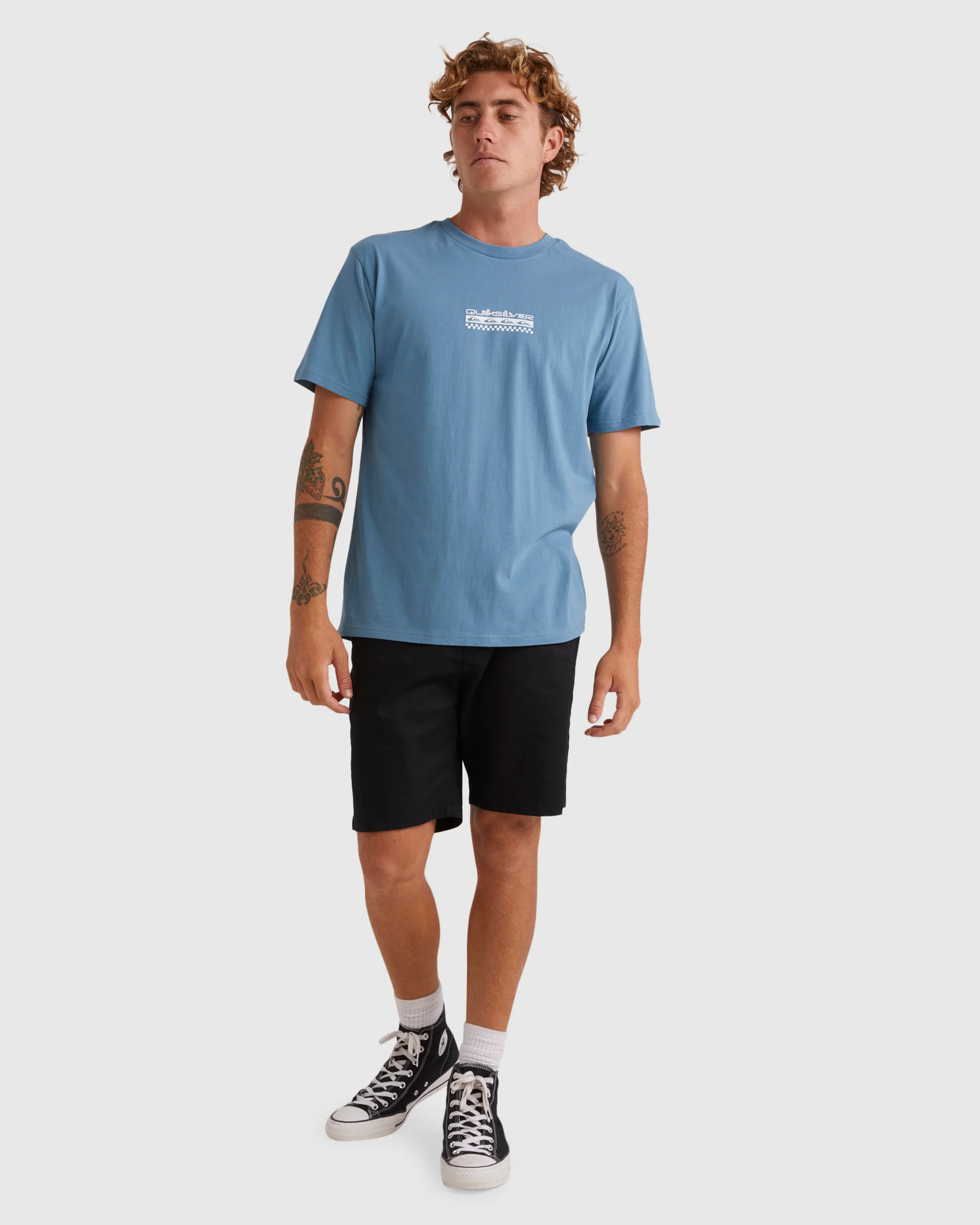 Mens Omni Check Turn T-Shirt