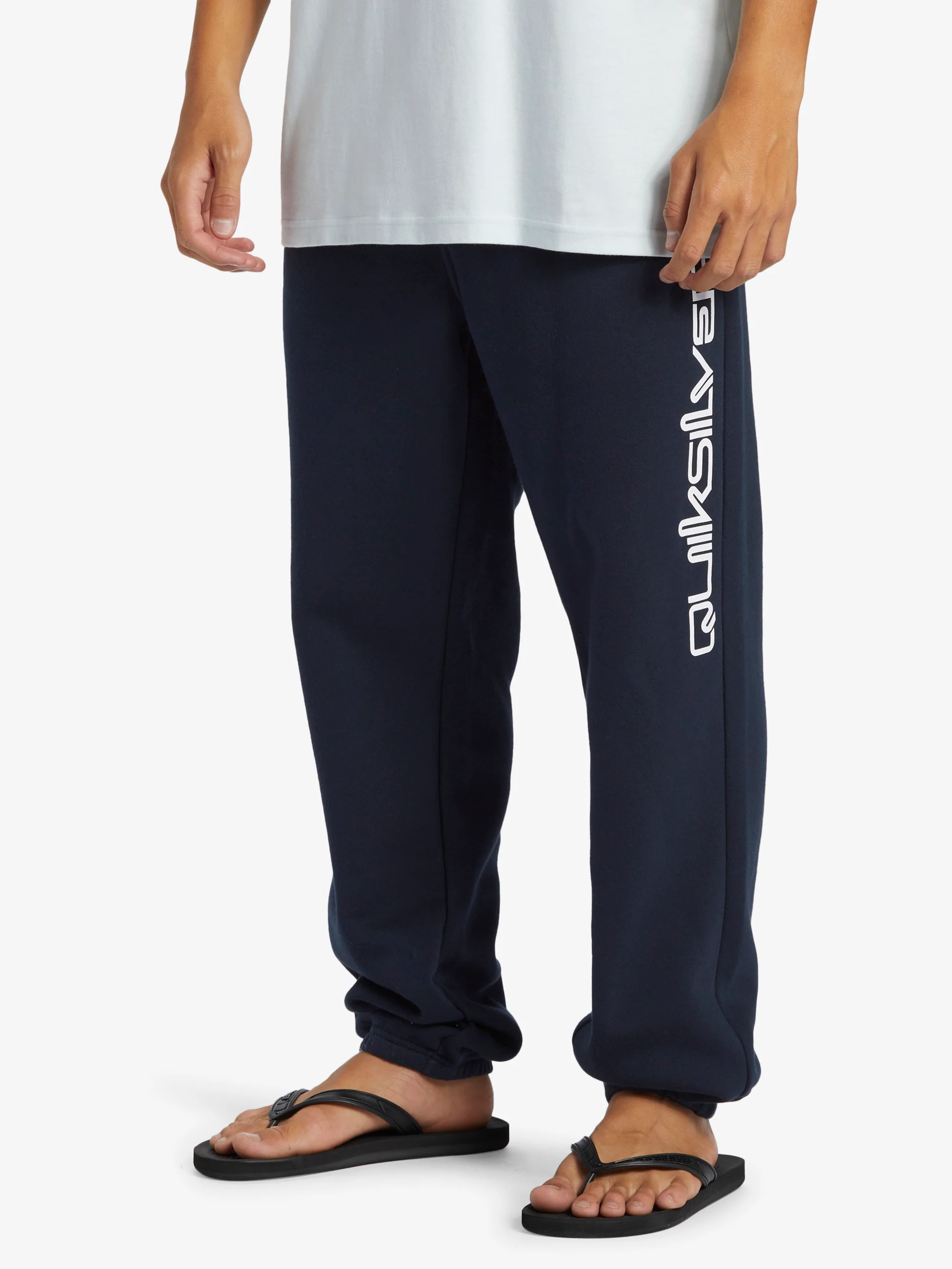Mens Graphic Elastic Waist Sweatpants